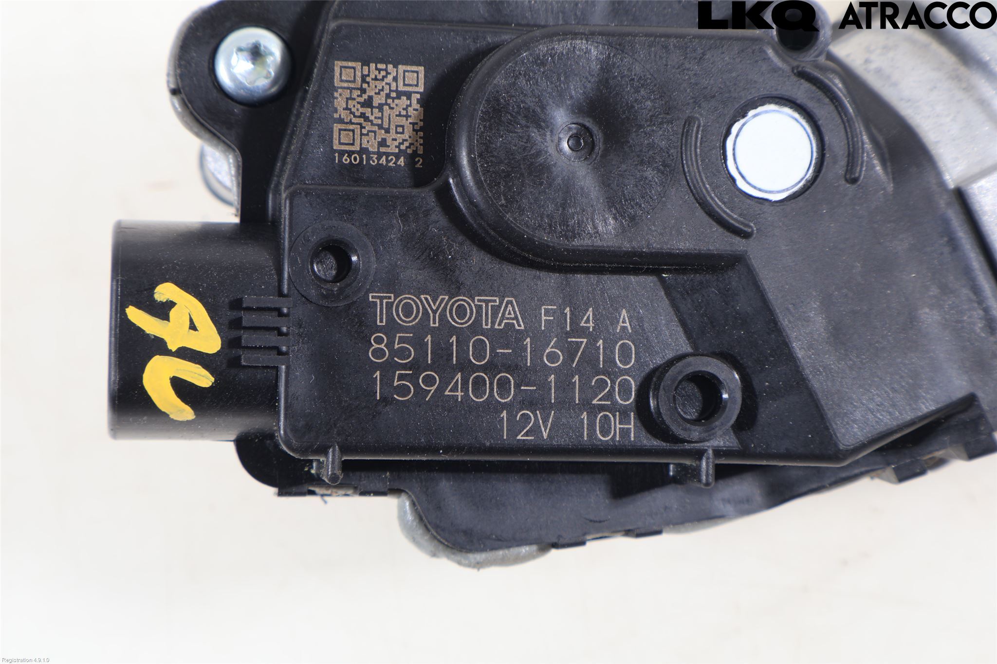 Toyota COROLLA CROSS XG10 22- Torkarmotor Vindruta