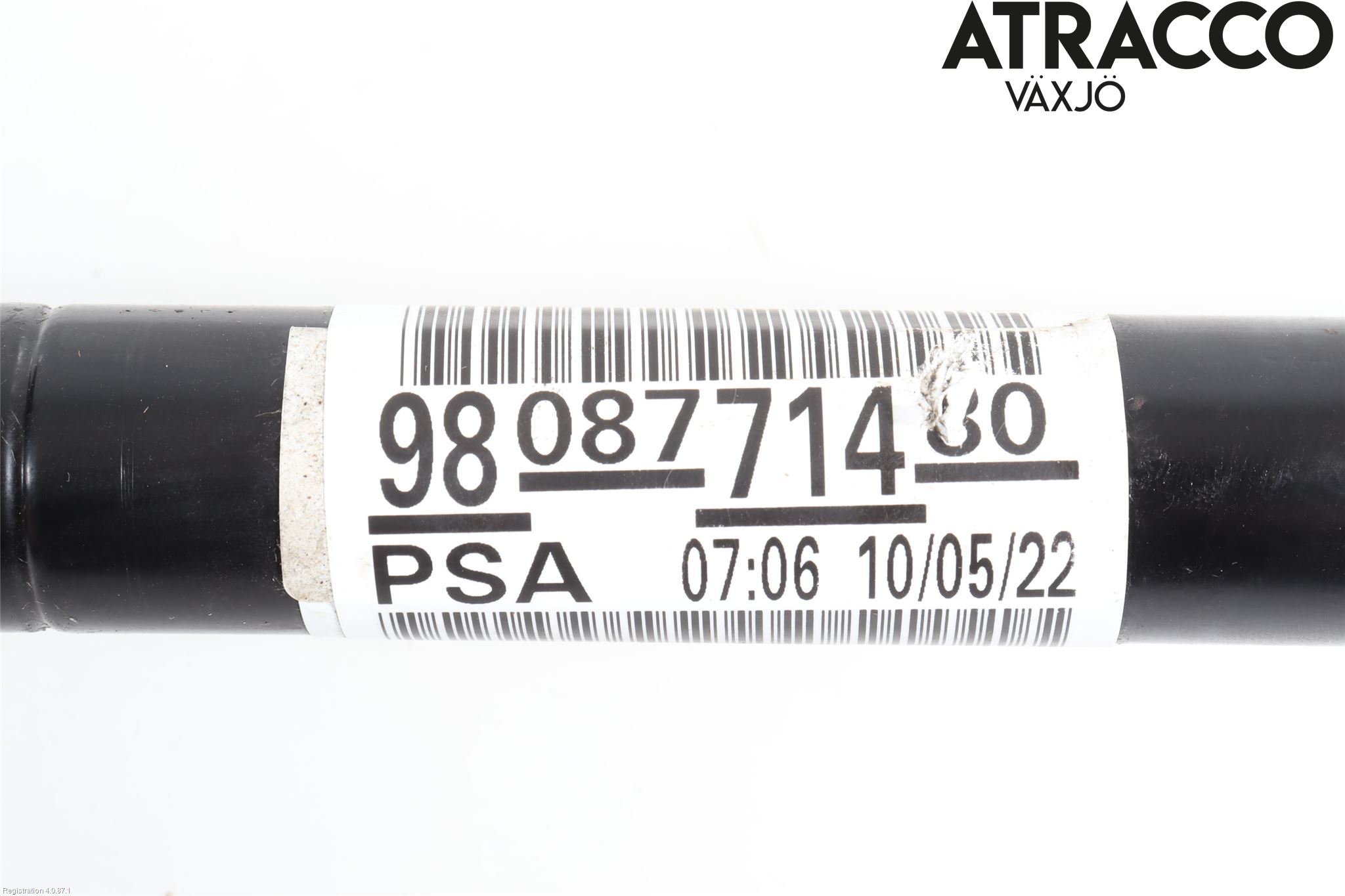 Peugeot 3008 17-24 Drivaxel Fram Vänster