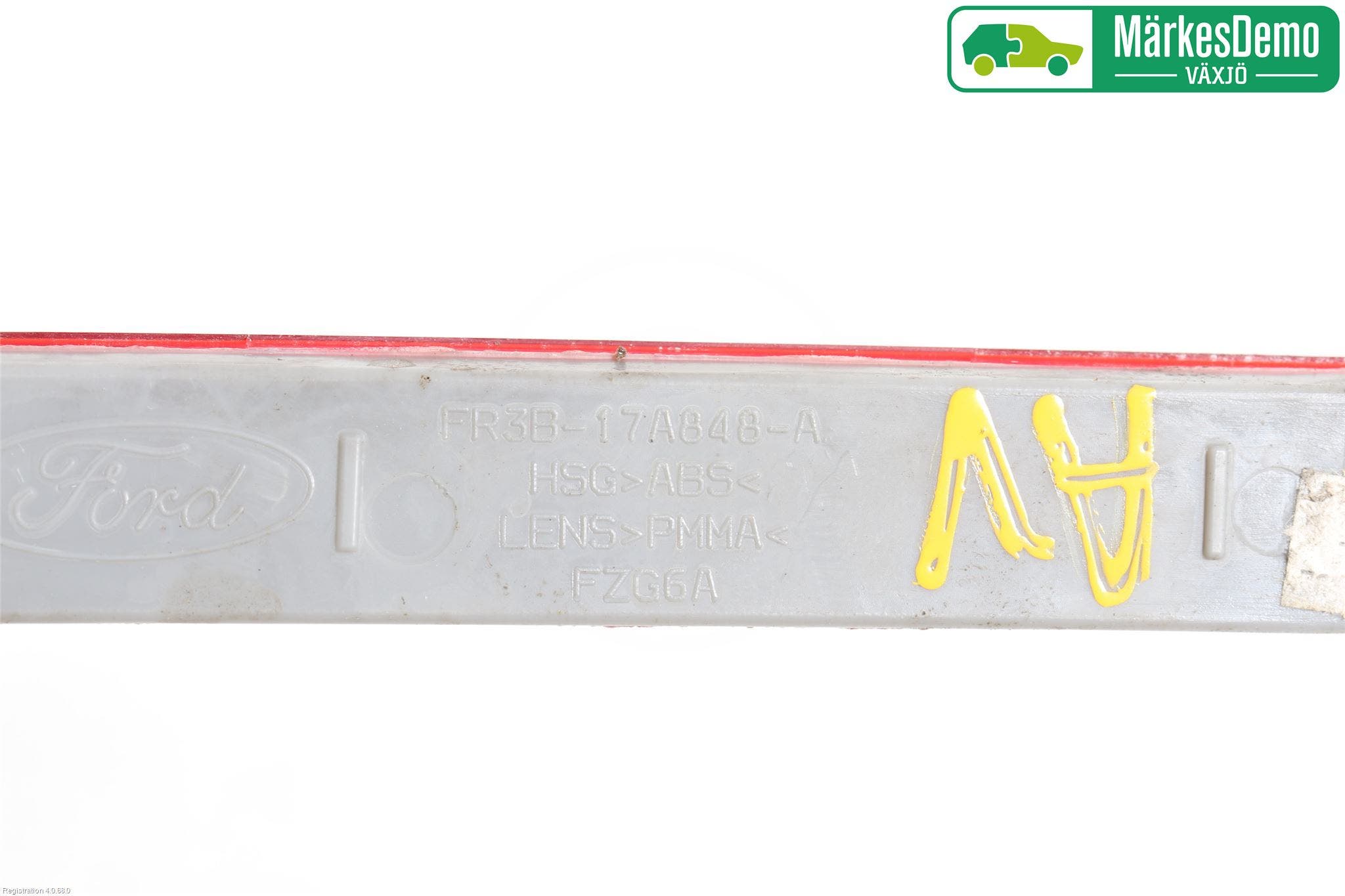 Ford MUSTANG VI 15-22 Dimljus/Reflex Bak