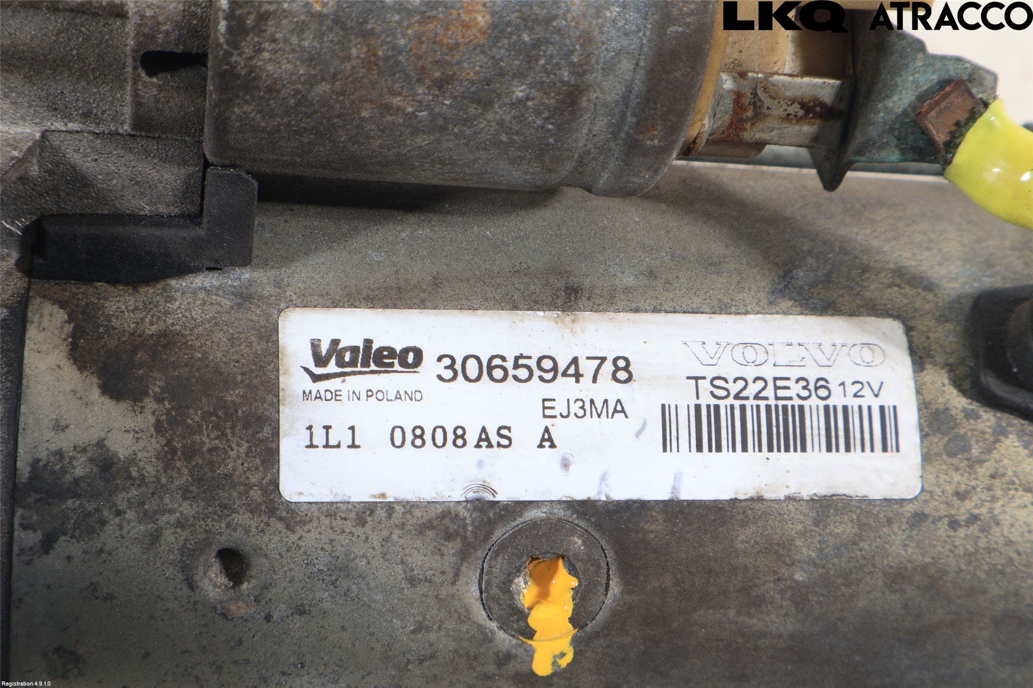 Volvo V70 08-13 Startmotor Diesel