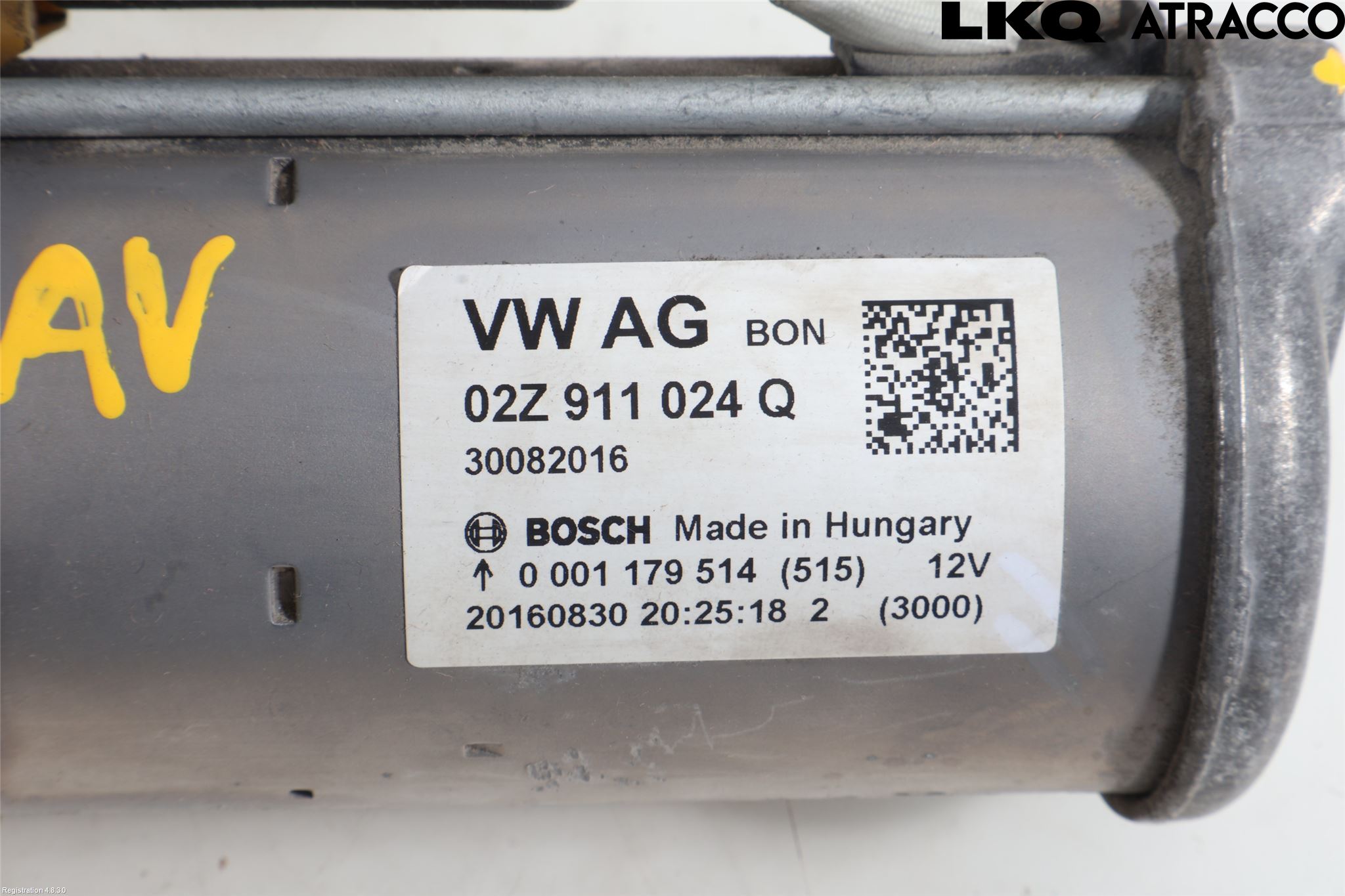 Volkswagen VW GOLF / E-GOLF VII 13-20 Startmotor