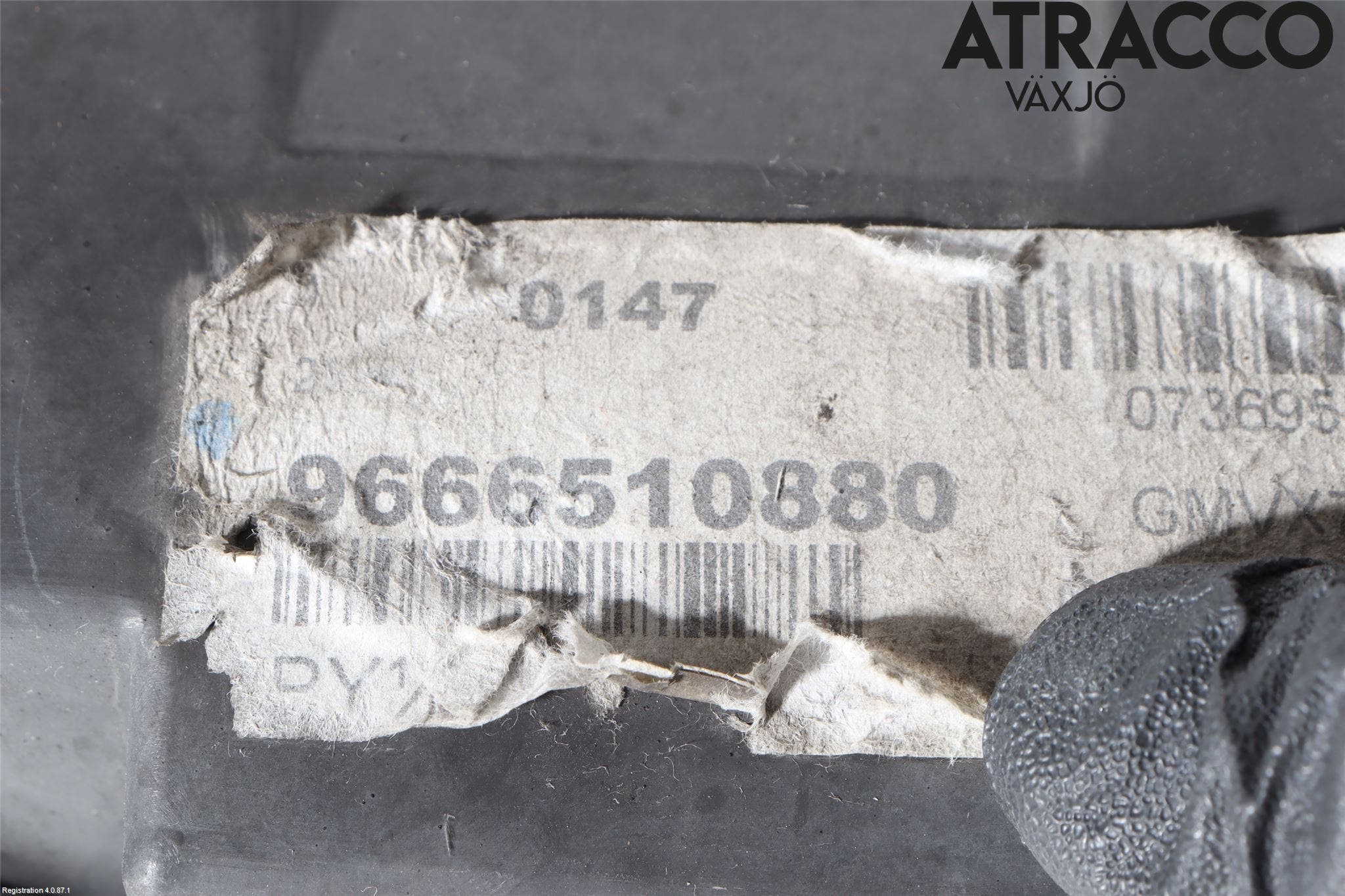 Citroen C5 08-17 Frontplåt