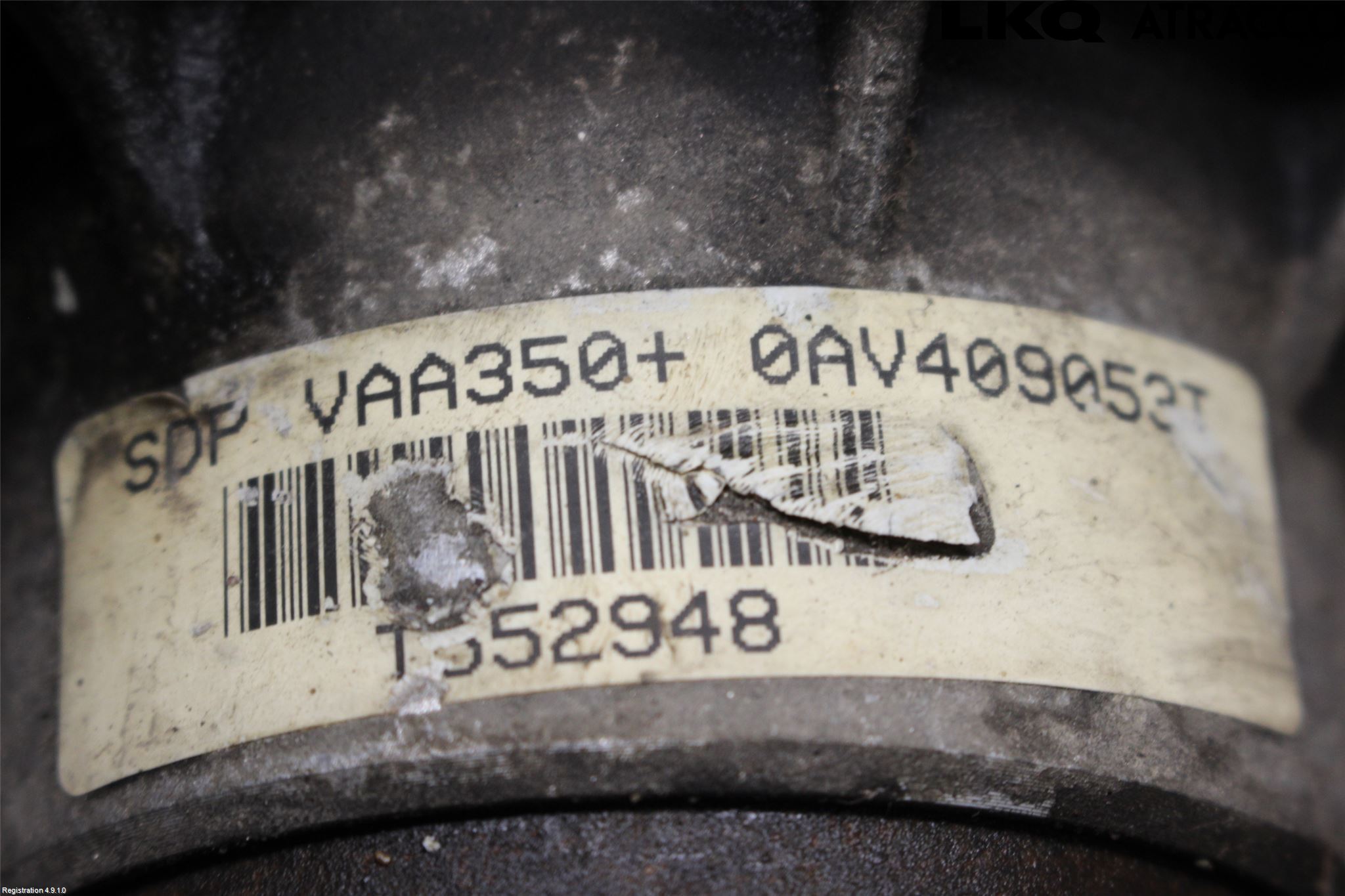 Audi A3/S3 05-13 Växel Fördelningslåda