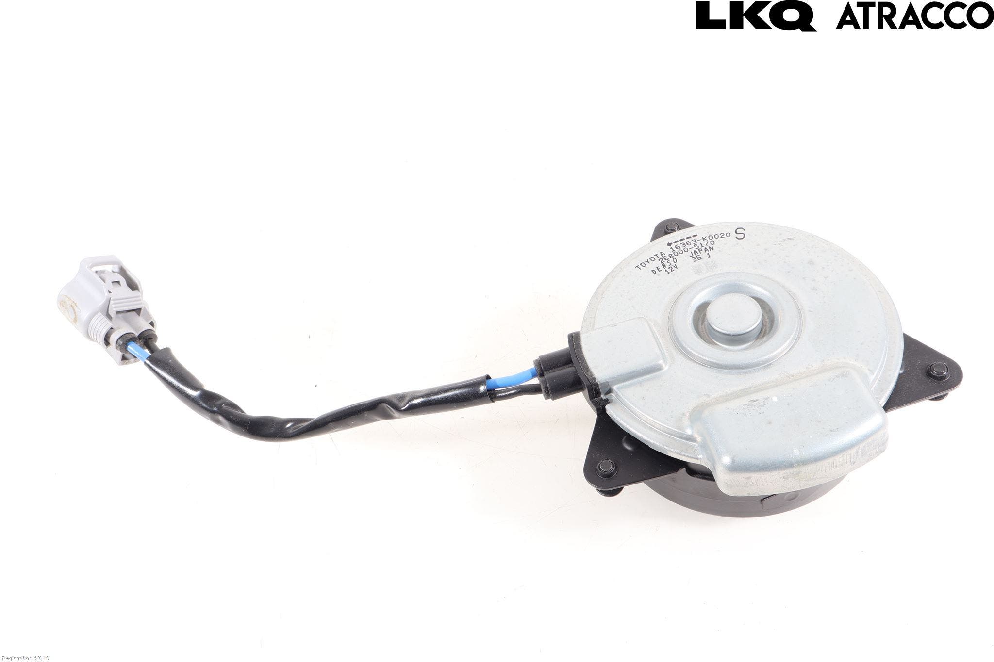 Toyota YARIS XP21 20- Kylfläkt El