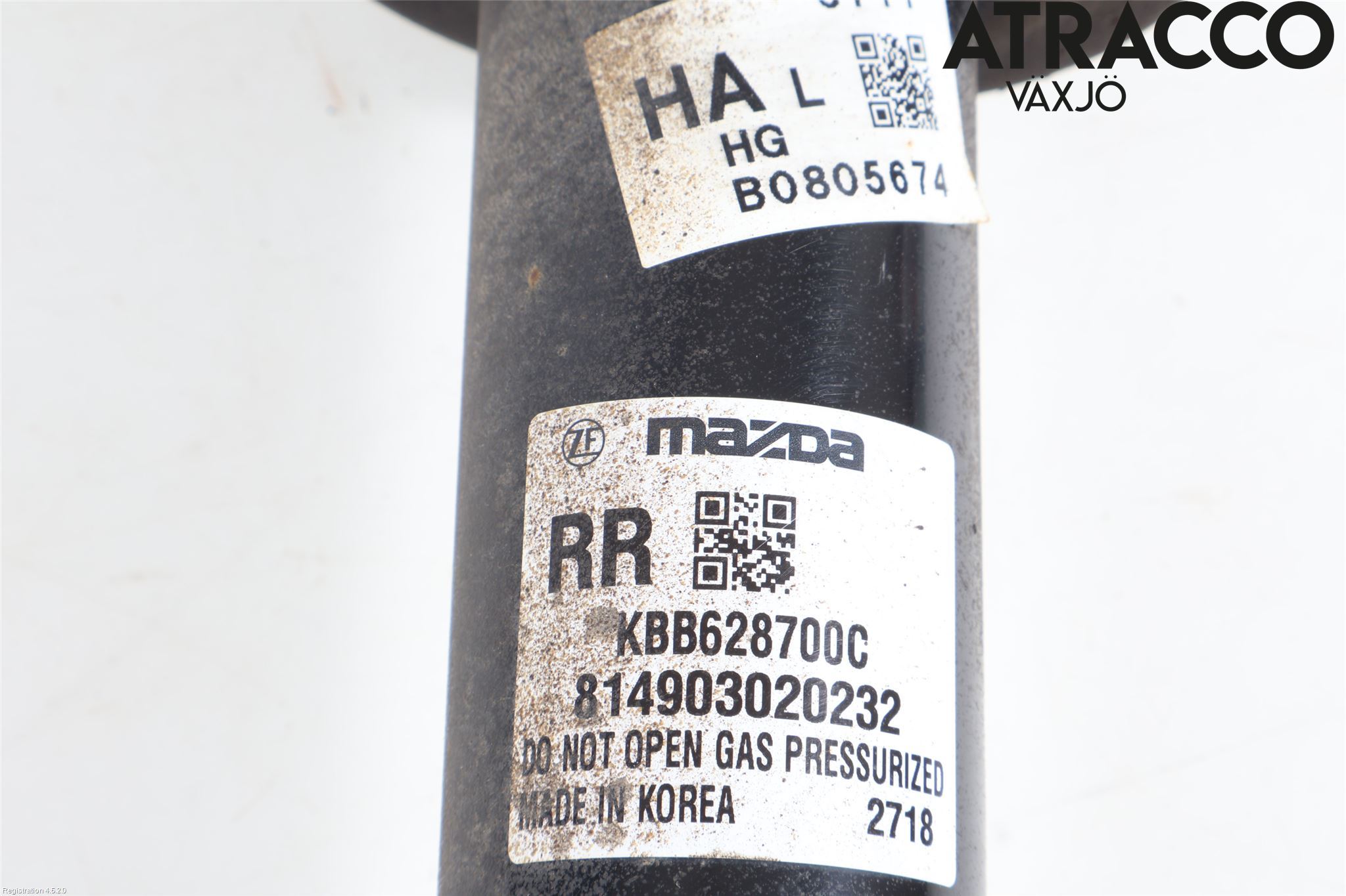 Mazda CX-60 22- Fjäderben Bak Vänster