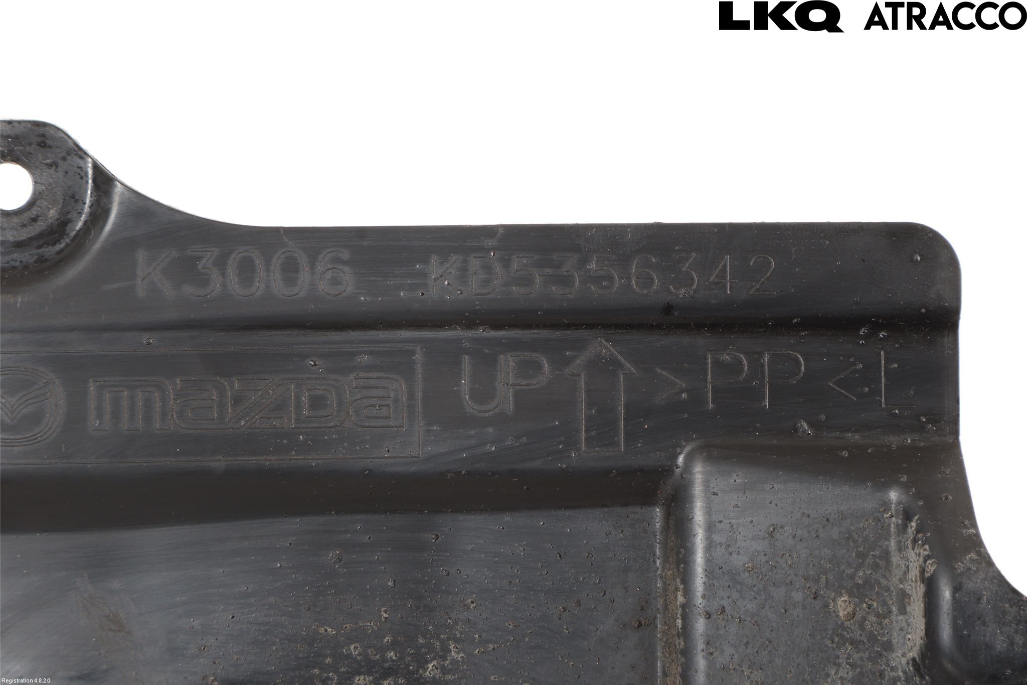 Mazda 6 13- Hasplåt Plåt-Plast