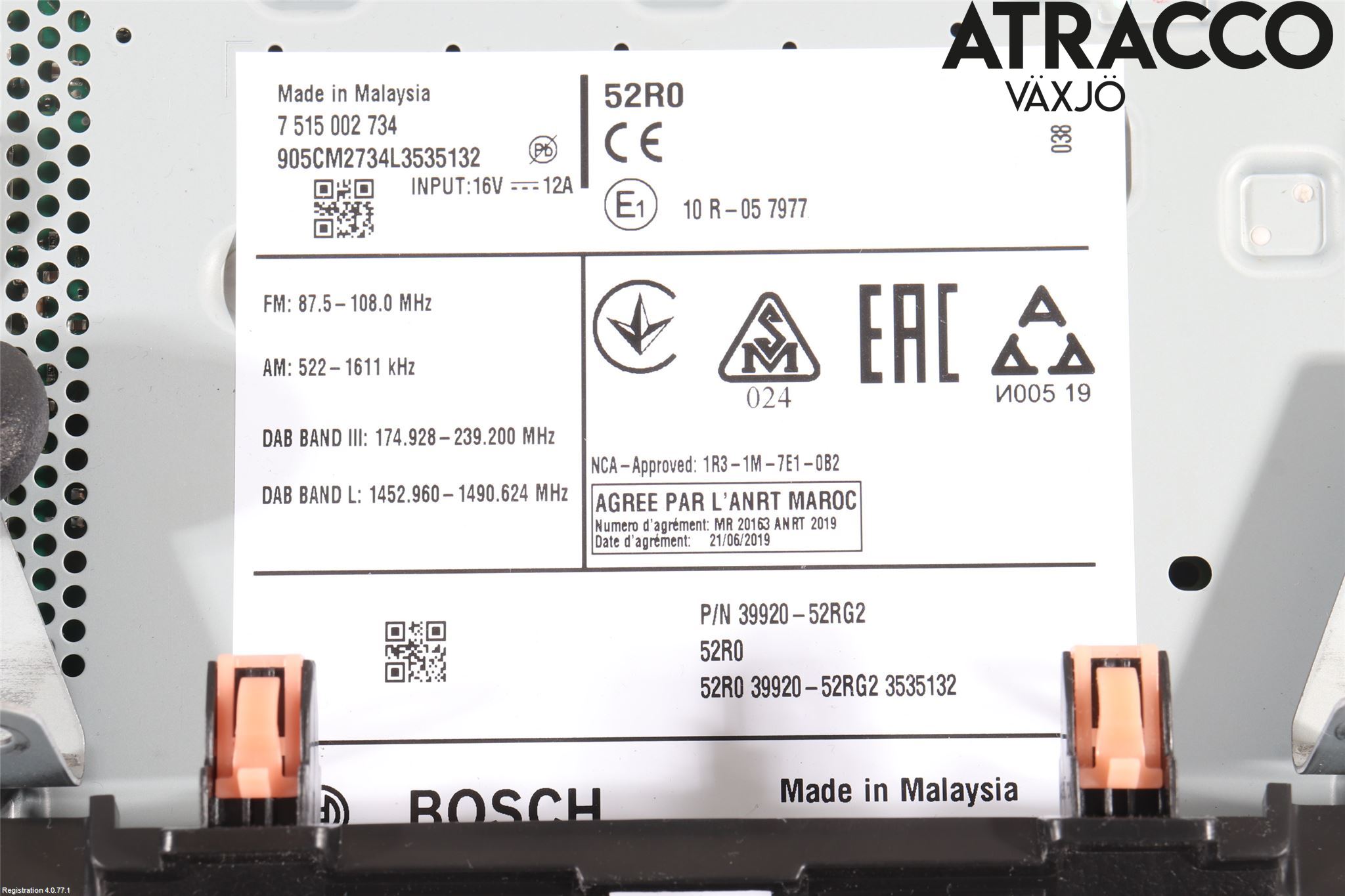 Suzuki SWIFT 17-24 Multifunktionsdisplay