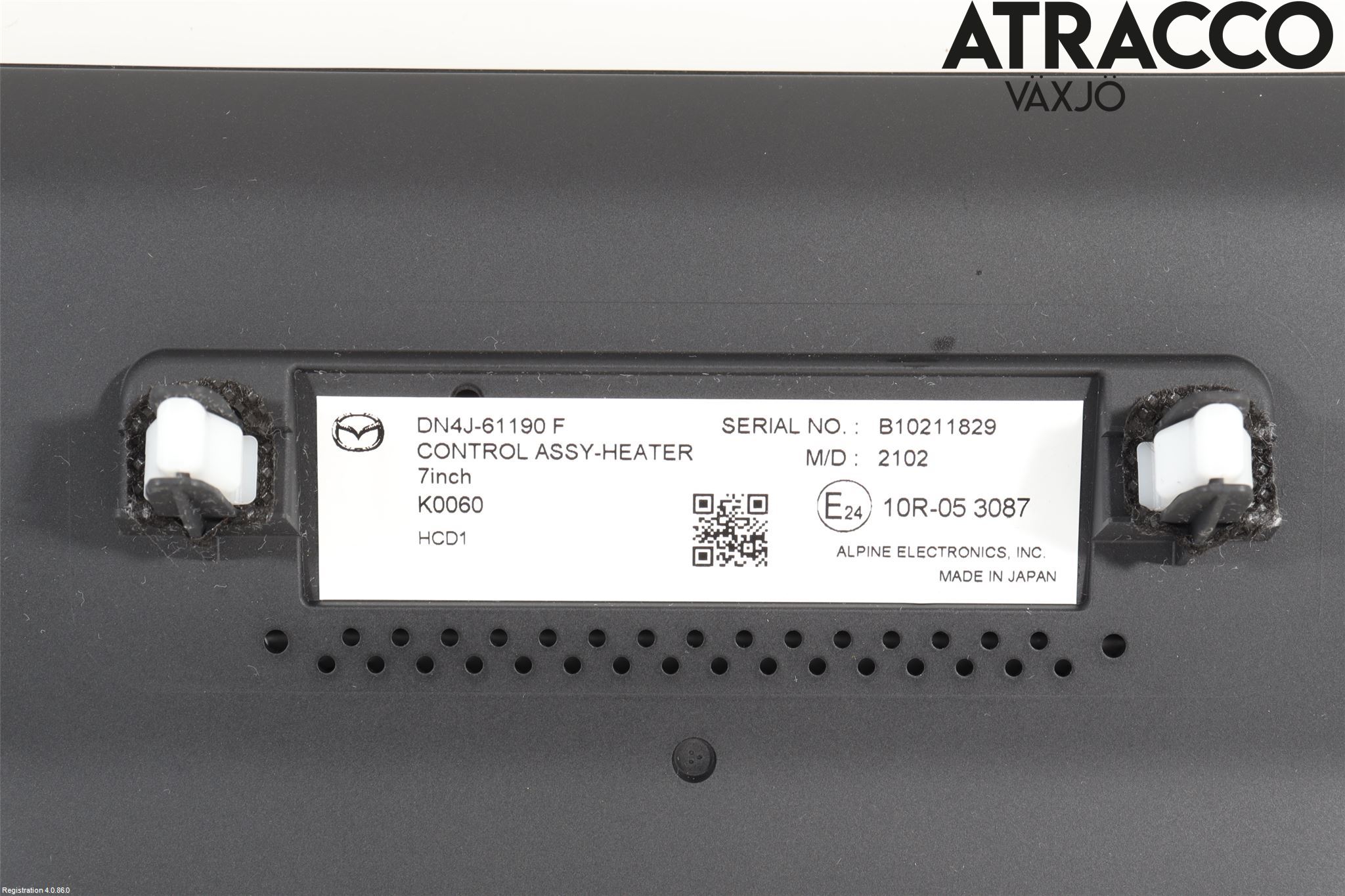 Mazda MX-30 20- Ac Styrenhet Ac Manöveren