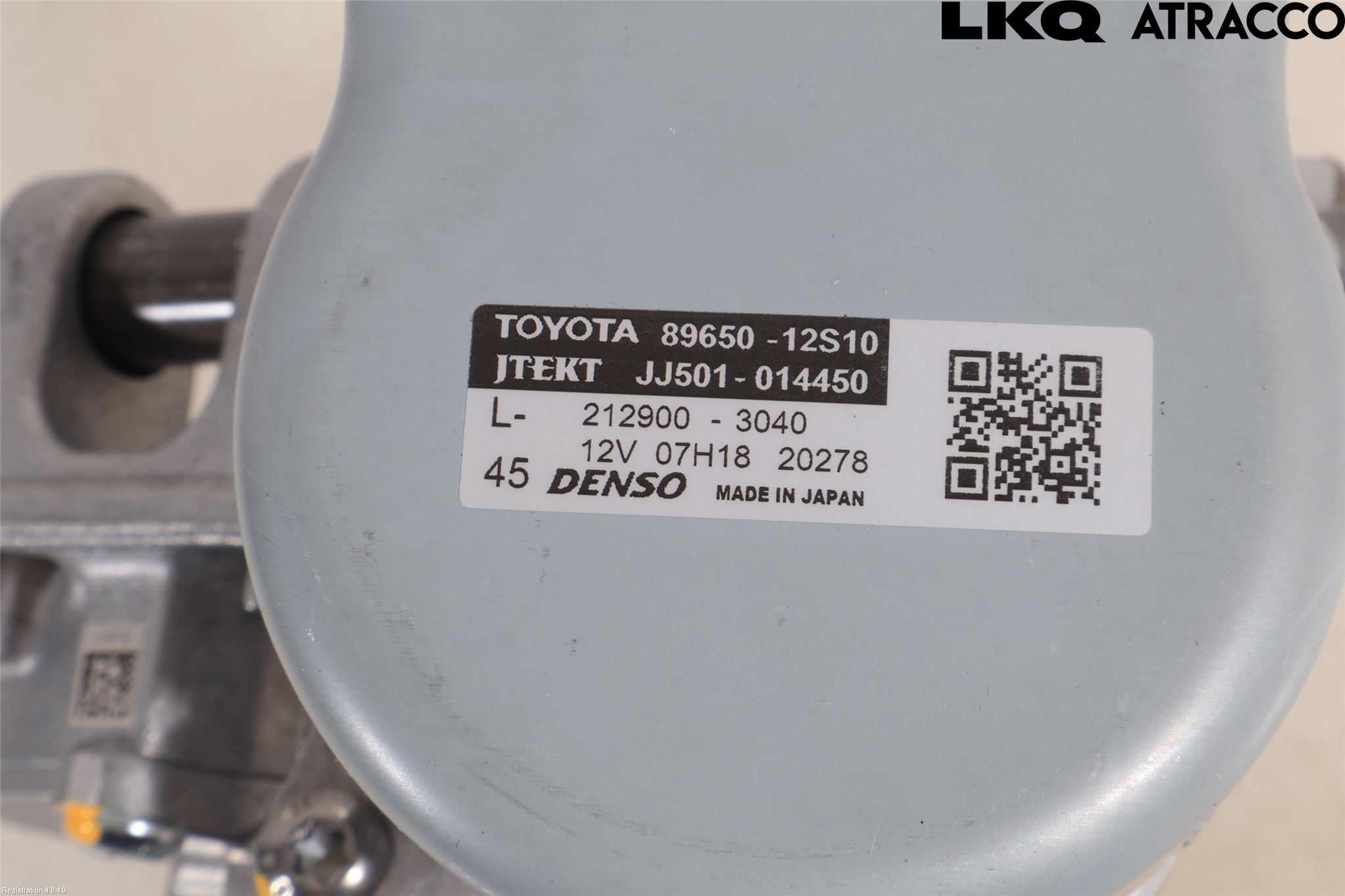 Toyota COROLLA 19- Rattaxelagg Med Inb Servo