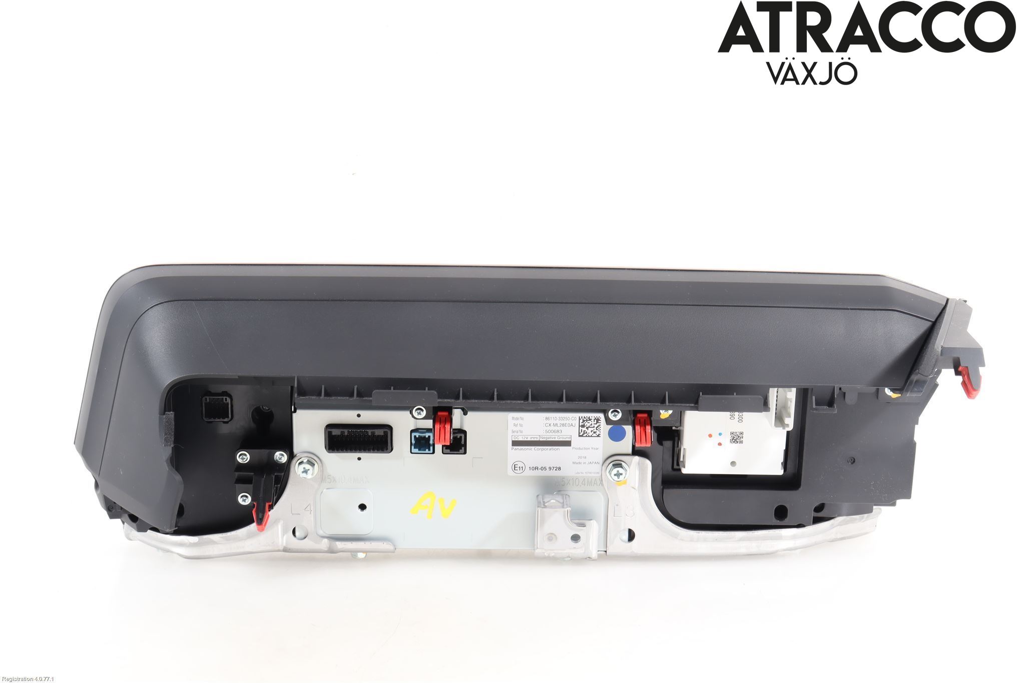 Lexus ES 250/300/330 Multifunktionsdisplay