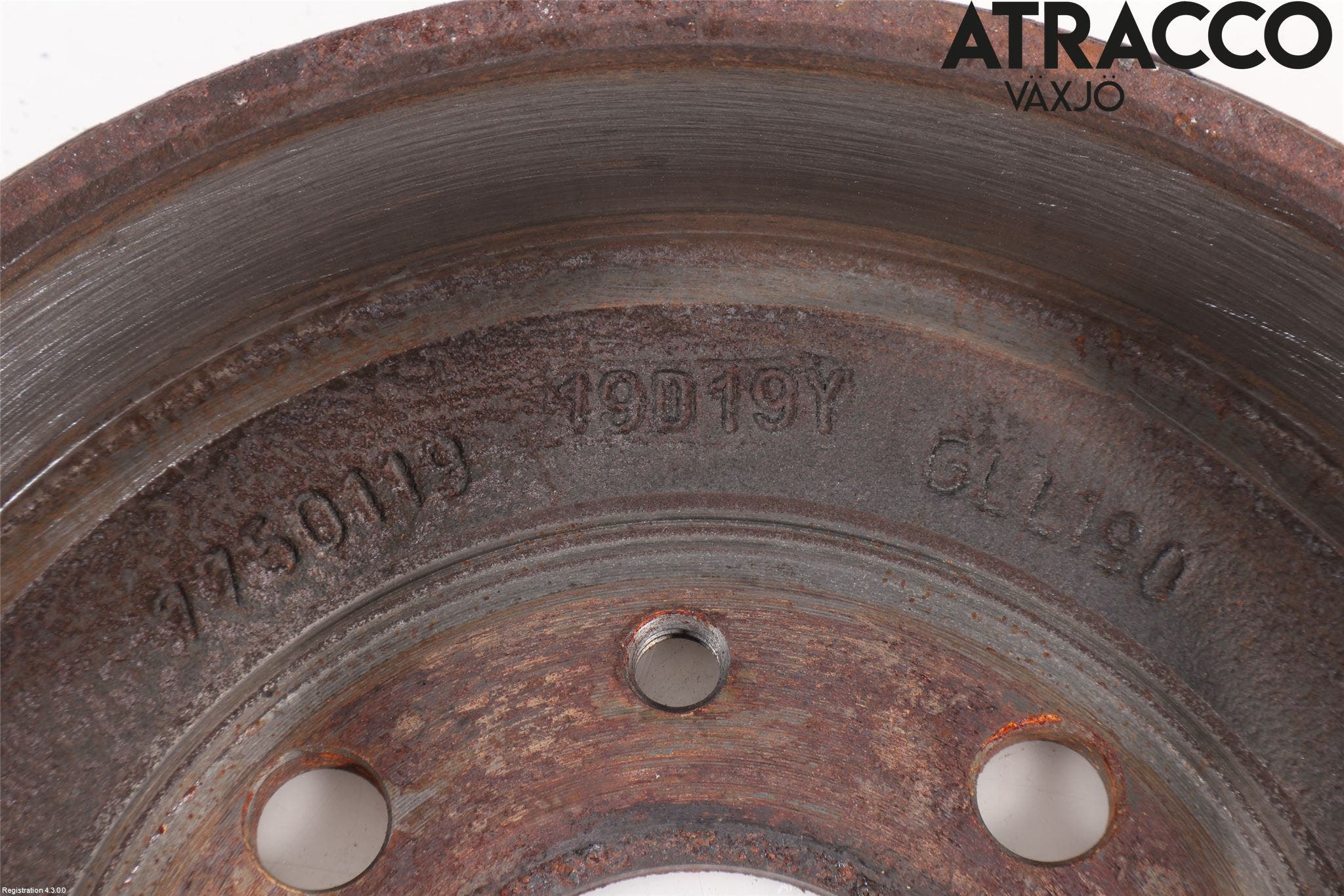 Fiat 500 07- Bromstrumma Bak