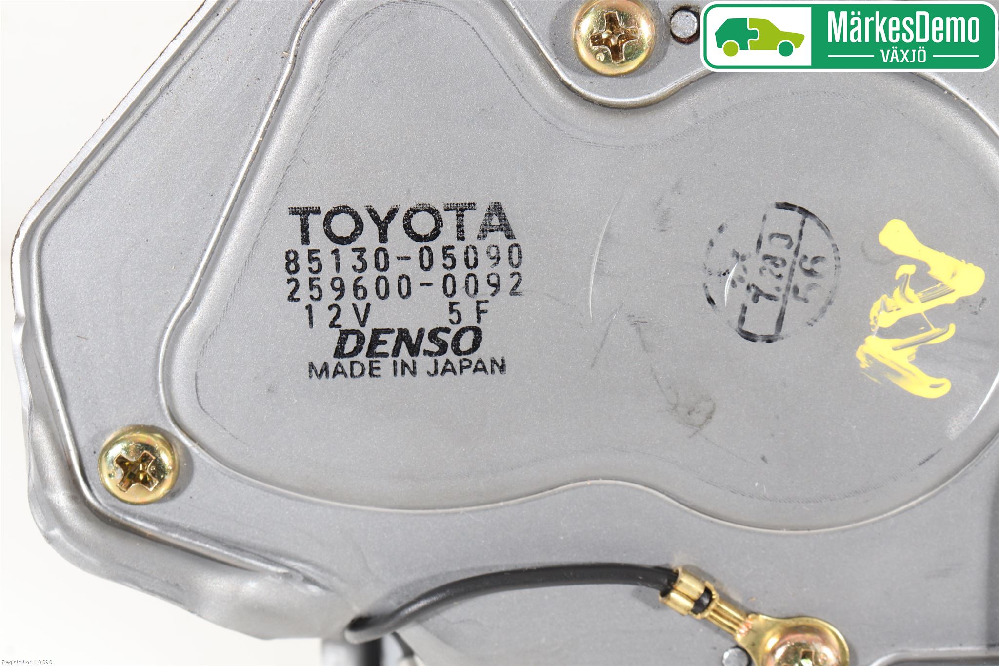Toyota AVENSIS 03-06 Torkarmotor Baklucka