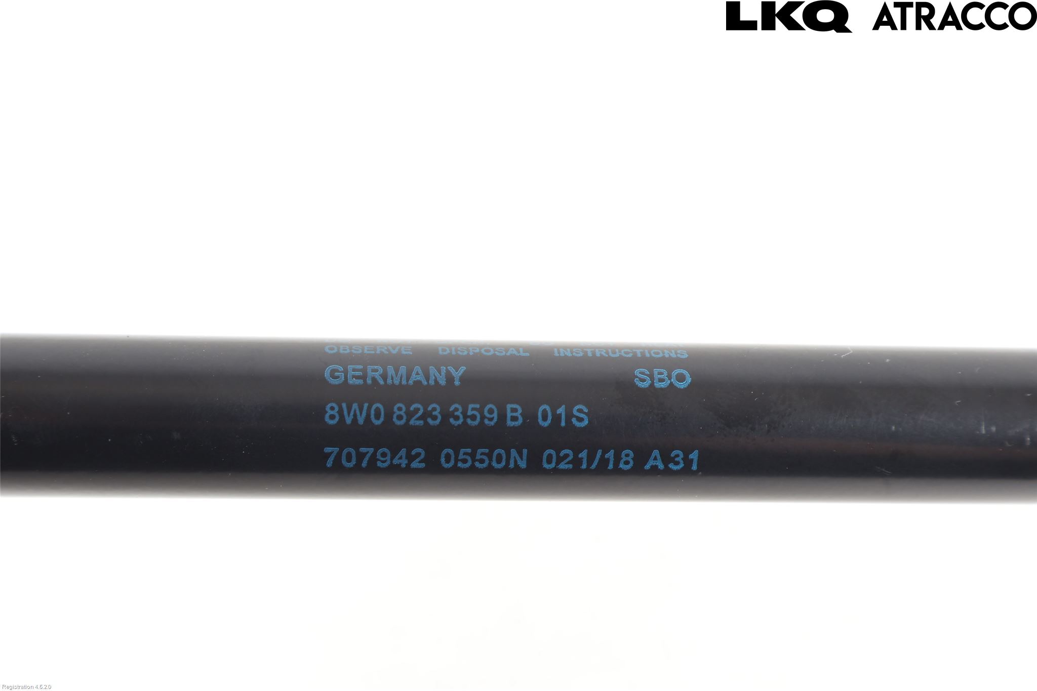 Audi A5 17- Gasfjäder Motorhuv