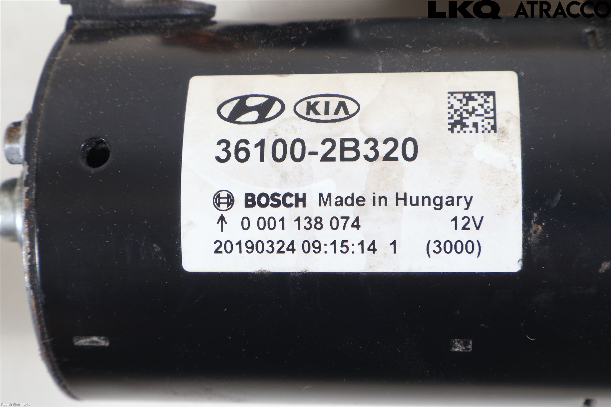 Hyundai KONA/ELECTRIC OS 18-23 Startmotor