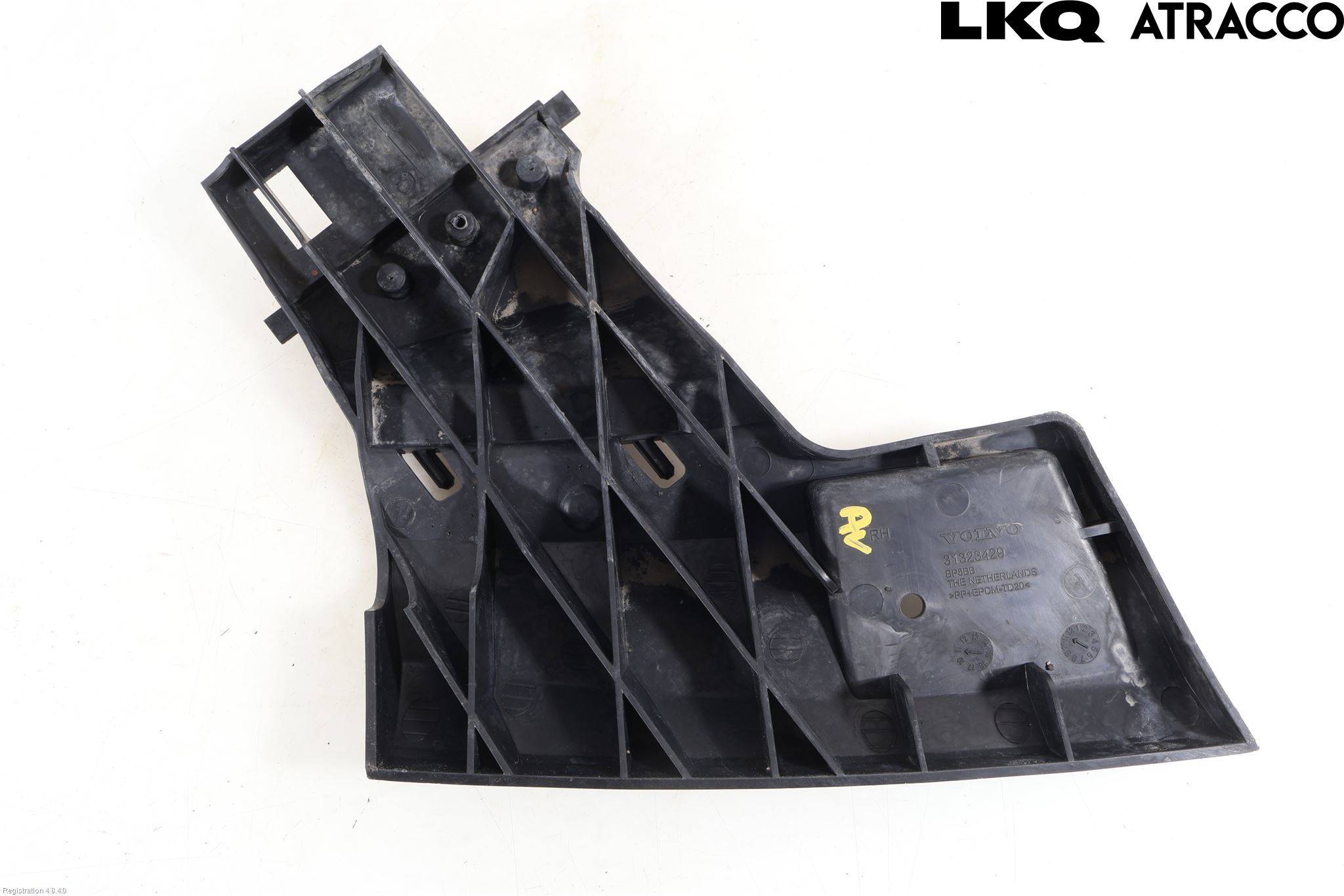 Volvo V60 11-13 Hasplåt Plåt-Plast