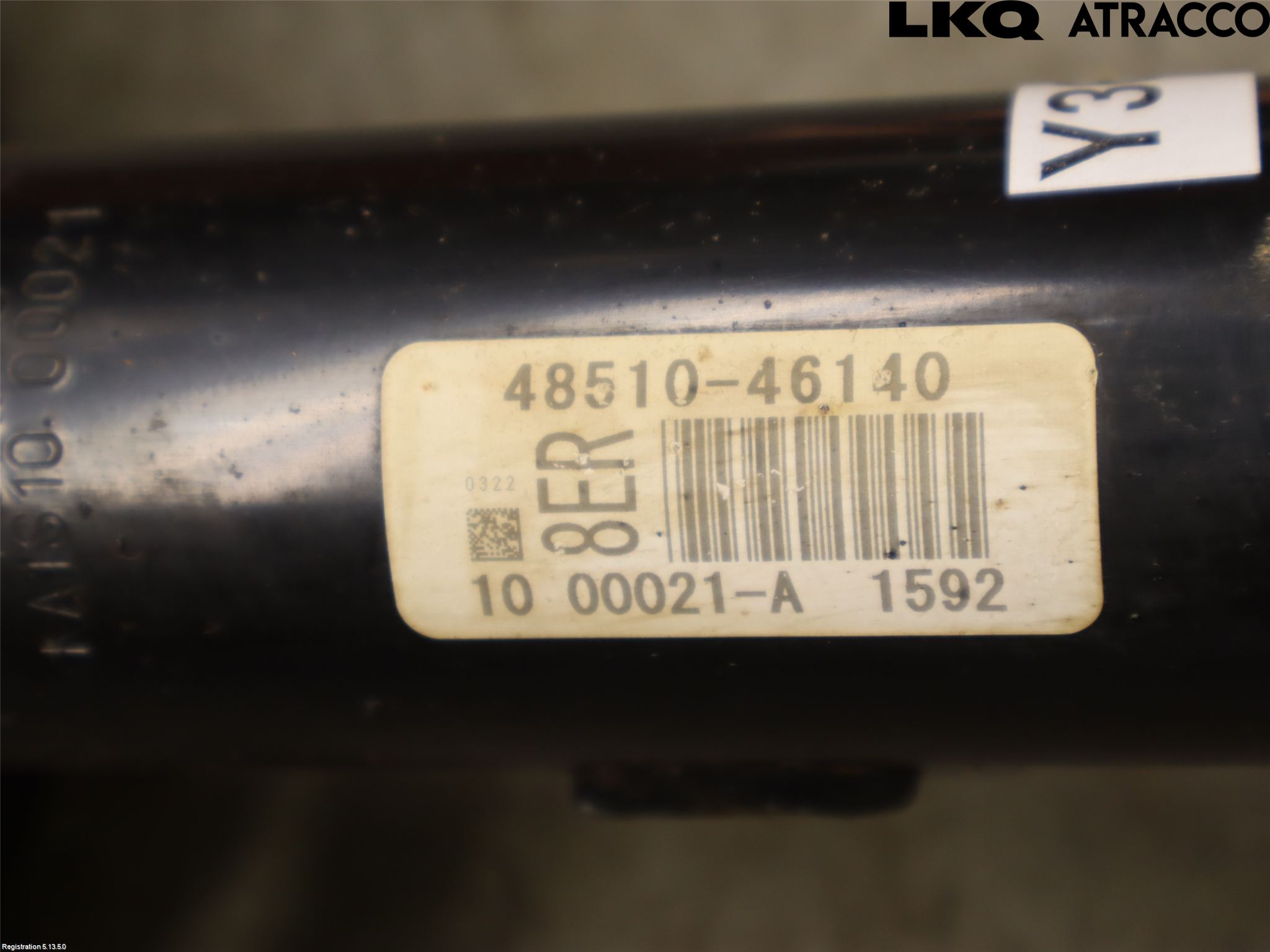 Lexus RZ 23- Fjäderben Fram Höger