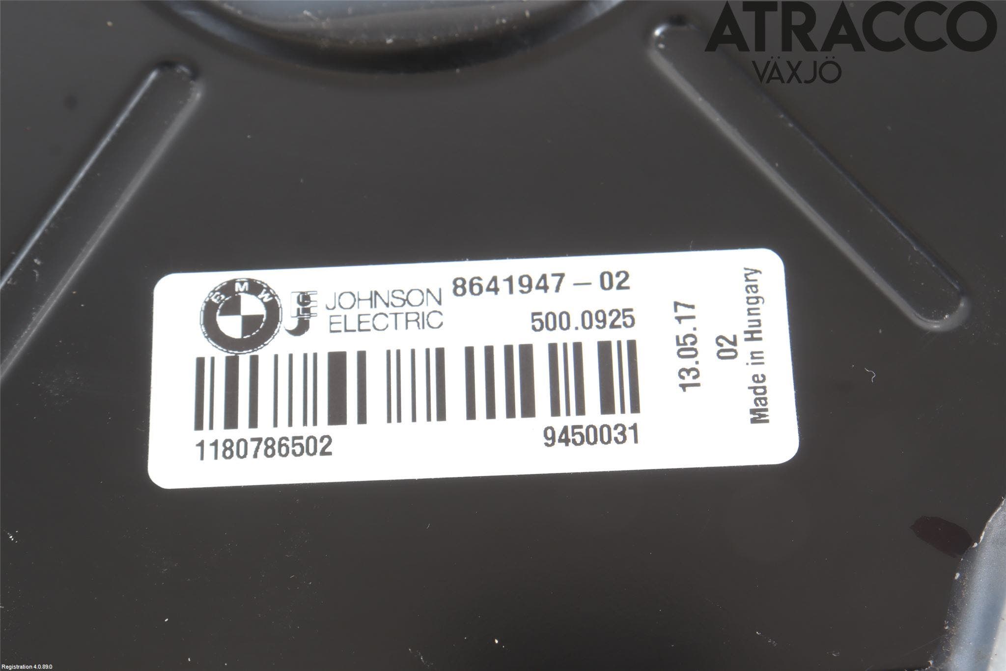 BMW 3 F30/F31/F80 12-19 Kylfläkt El