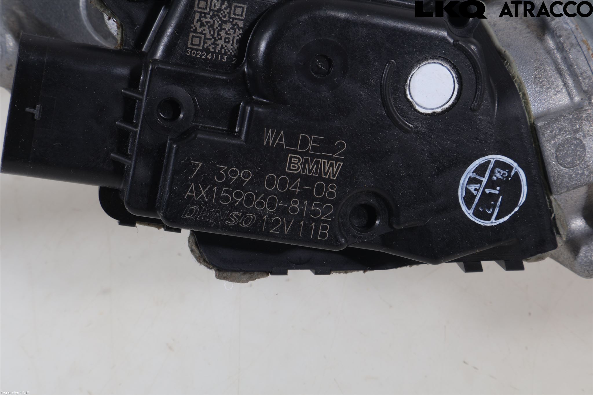 BMW X3 G01 18- Torkarmekanism Vindruta