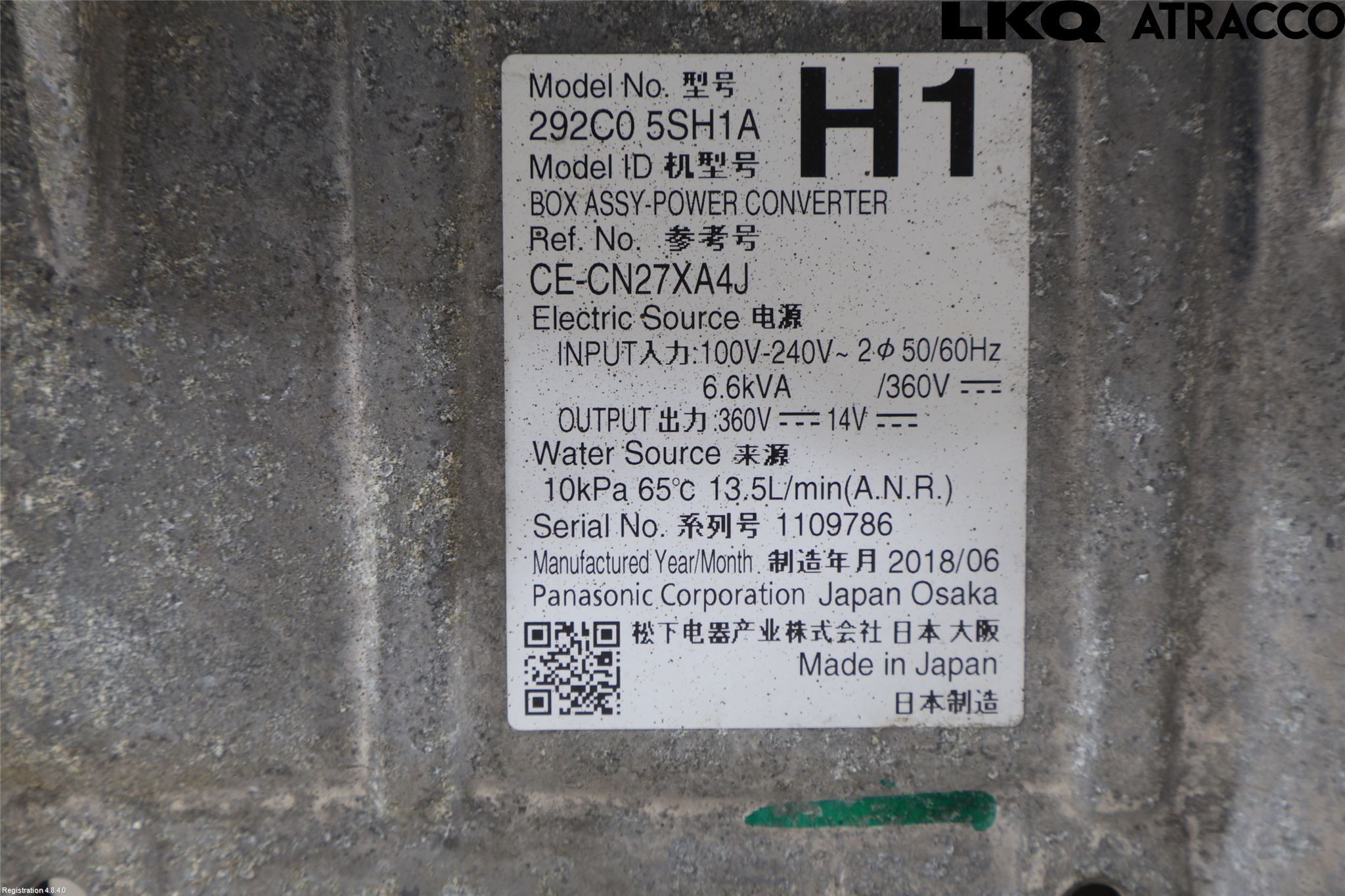 Nissan LEAF 18- Hybridconverter