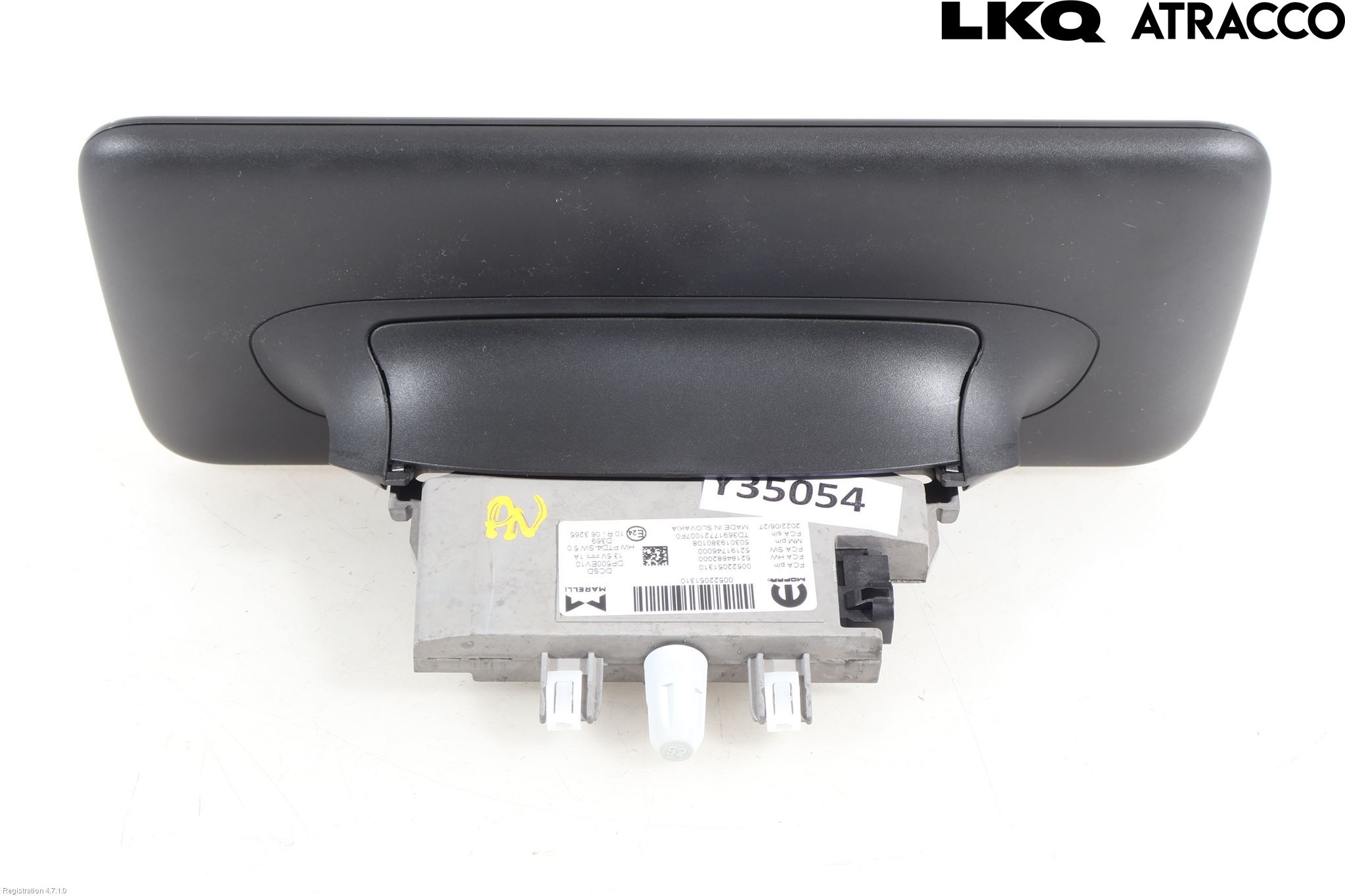 Fiat 500e 20- Multifunktionsdisplay