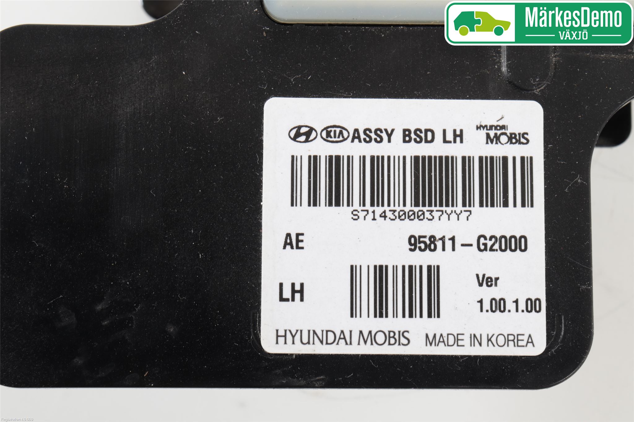 Hyundai IONIQ AE 17-22 Sensor Aktivt Kollisionsskydd