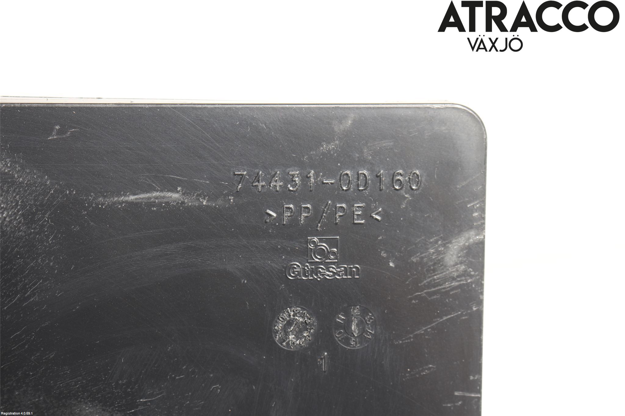 Toyota YARIS XP130 15-20 Batterilåda-Fäste-Hållare