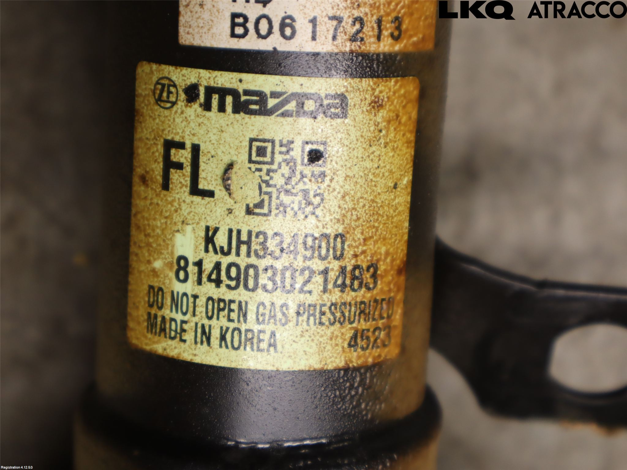 Mazda CX-80 24- Fjäderben Fram Vänster