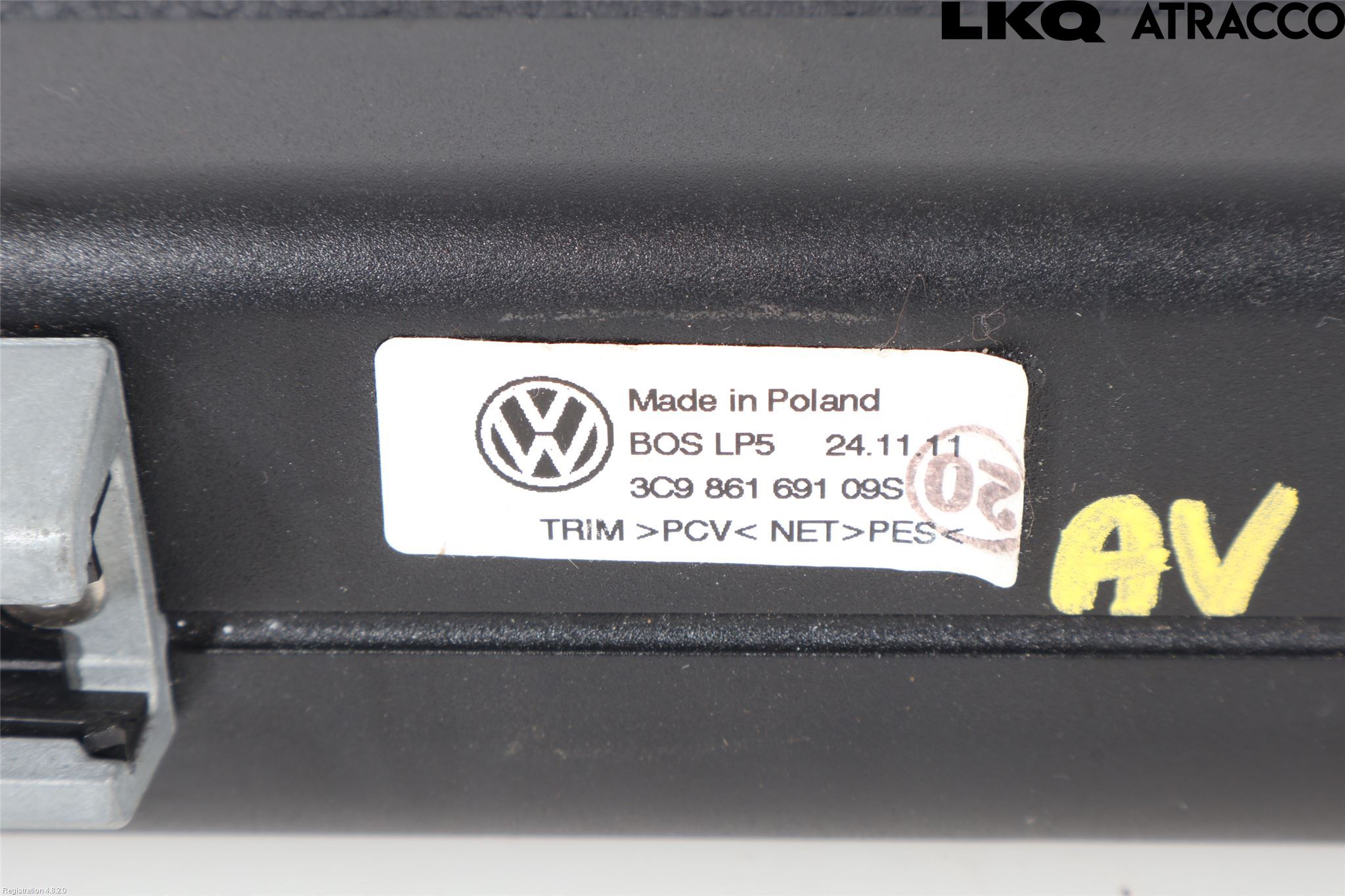 Volkswagen VW PASSAT 11-14 Lastnät