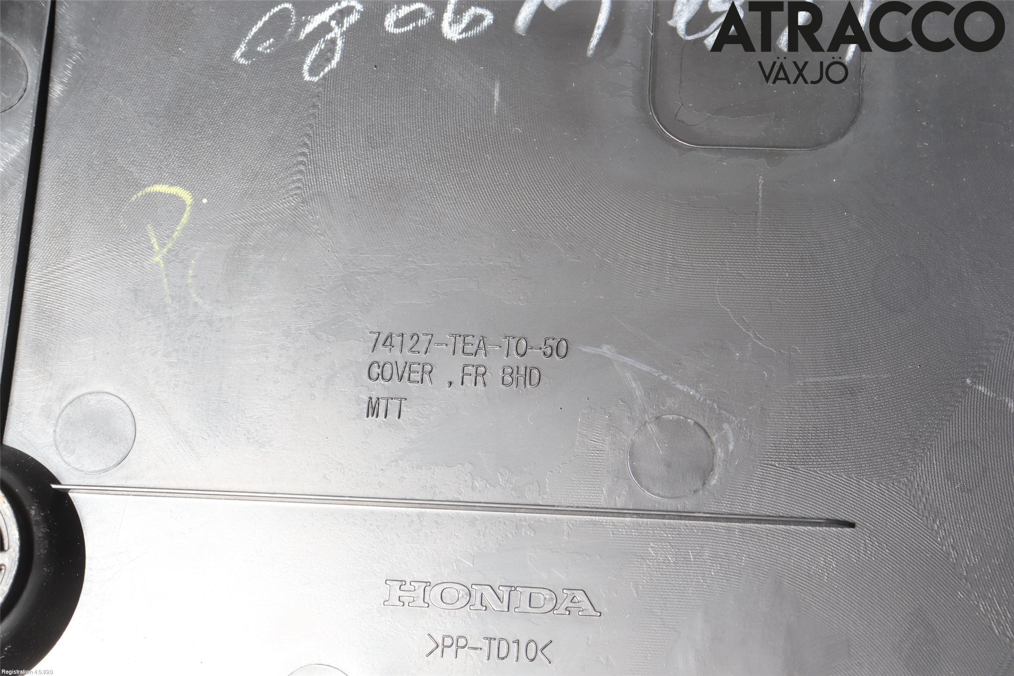 Honda CIVIC 17-22 Frontplåt Övre