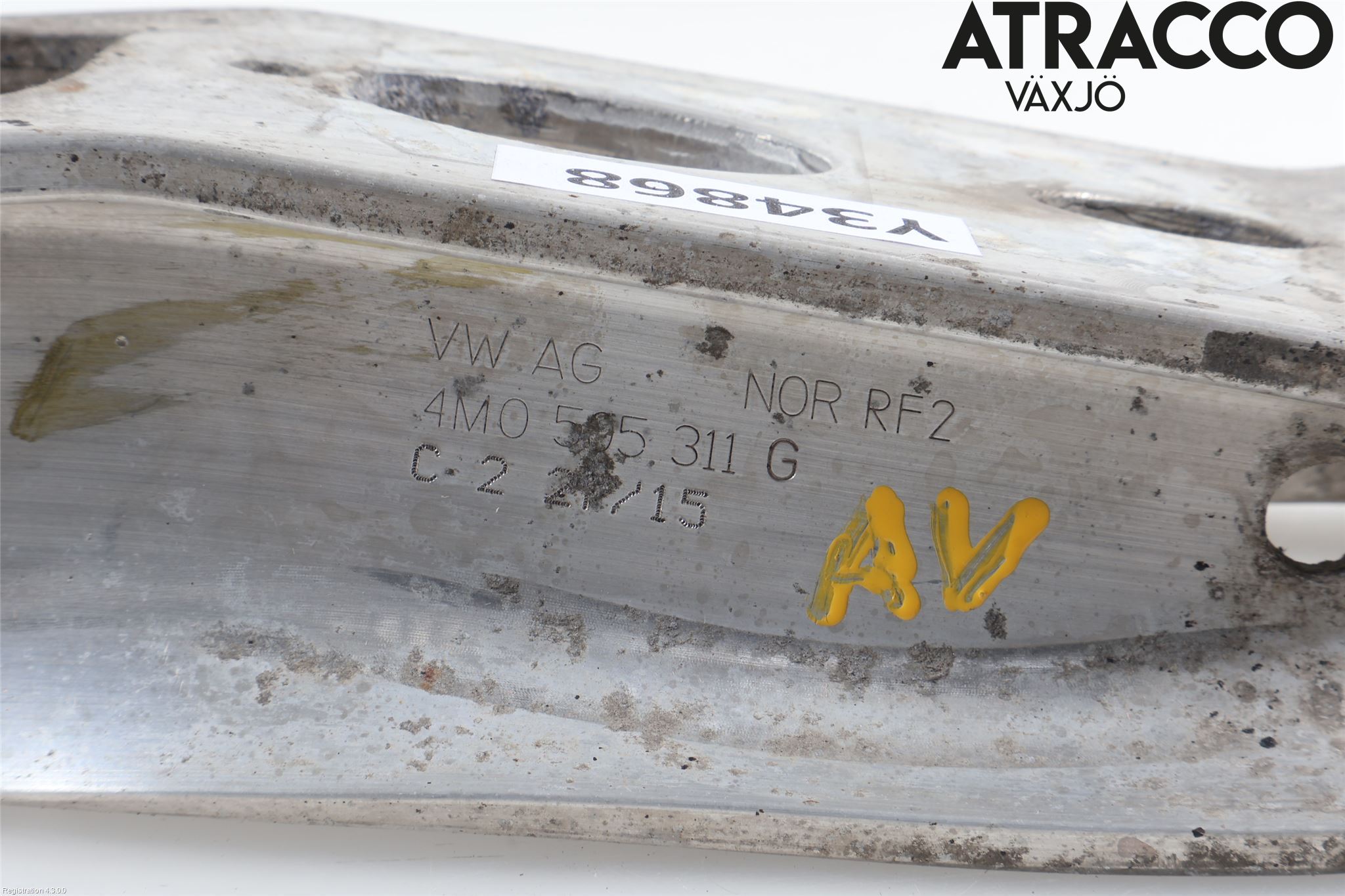 Audi Q7/SQ7 Bärarm Bak Vänster