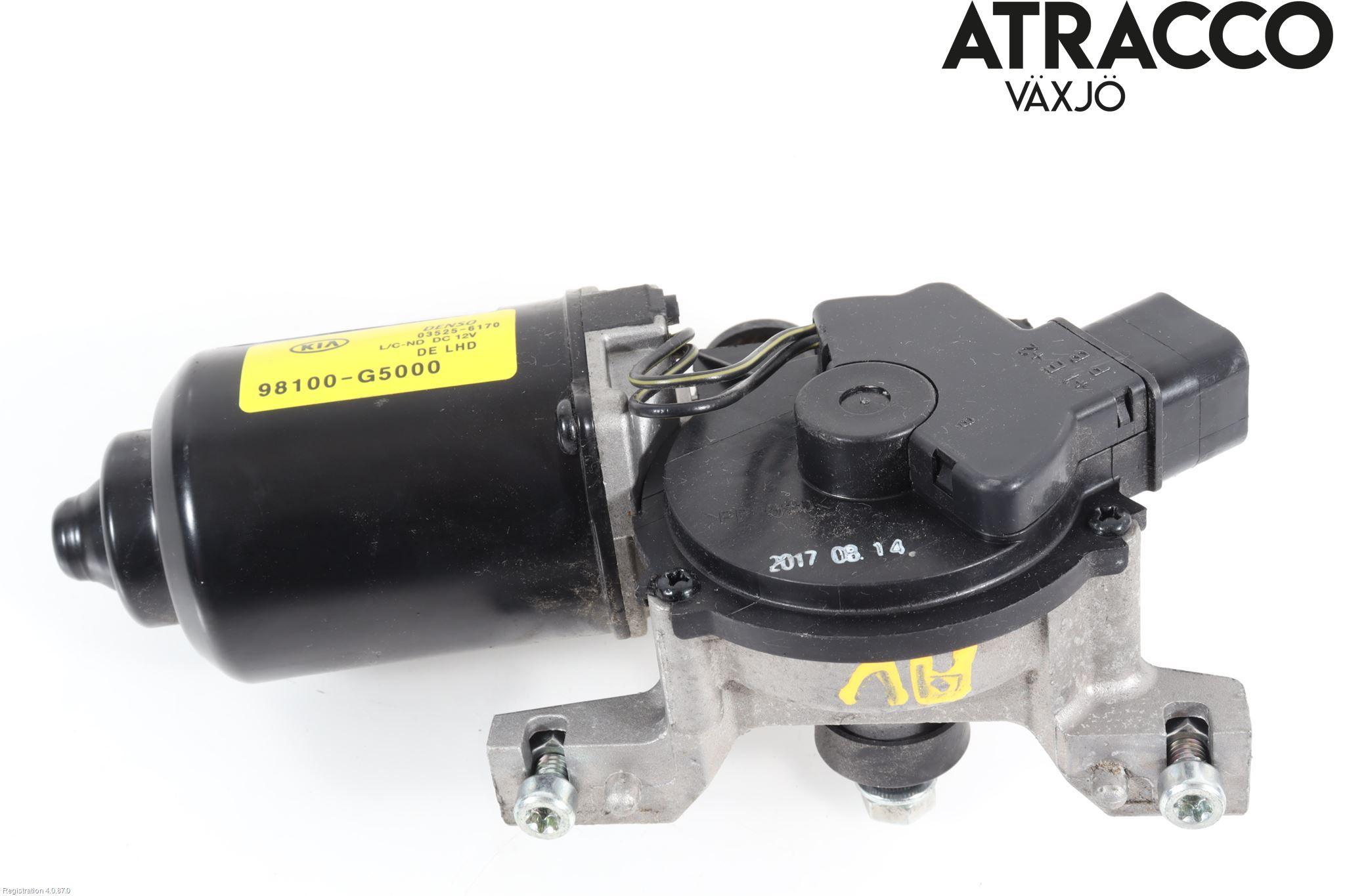 Kia NIRO (DE) 17-22 Torkarmotor Vindruta