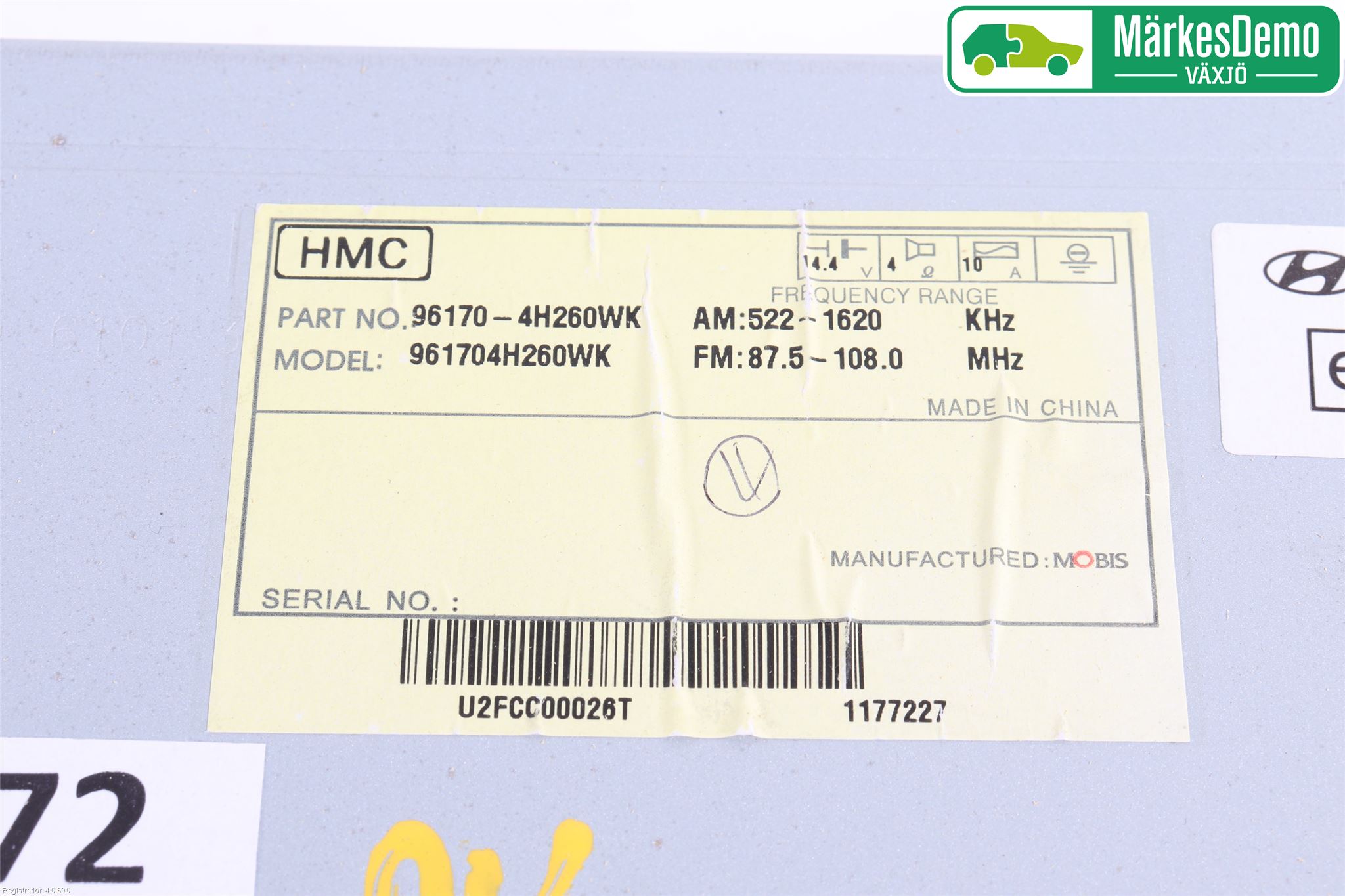 Hyundai H-1/STAREX 08-21 Cd Radio - Multimediapanel