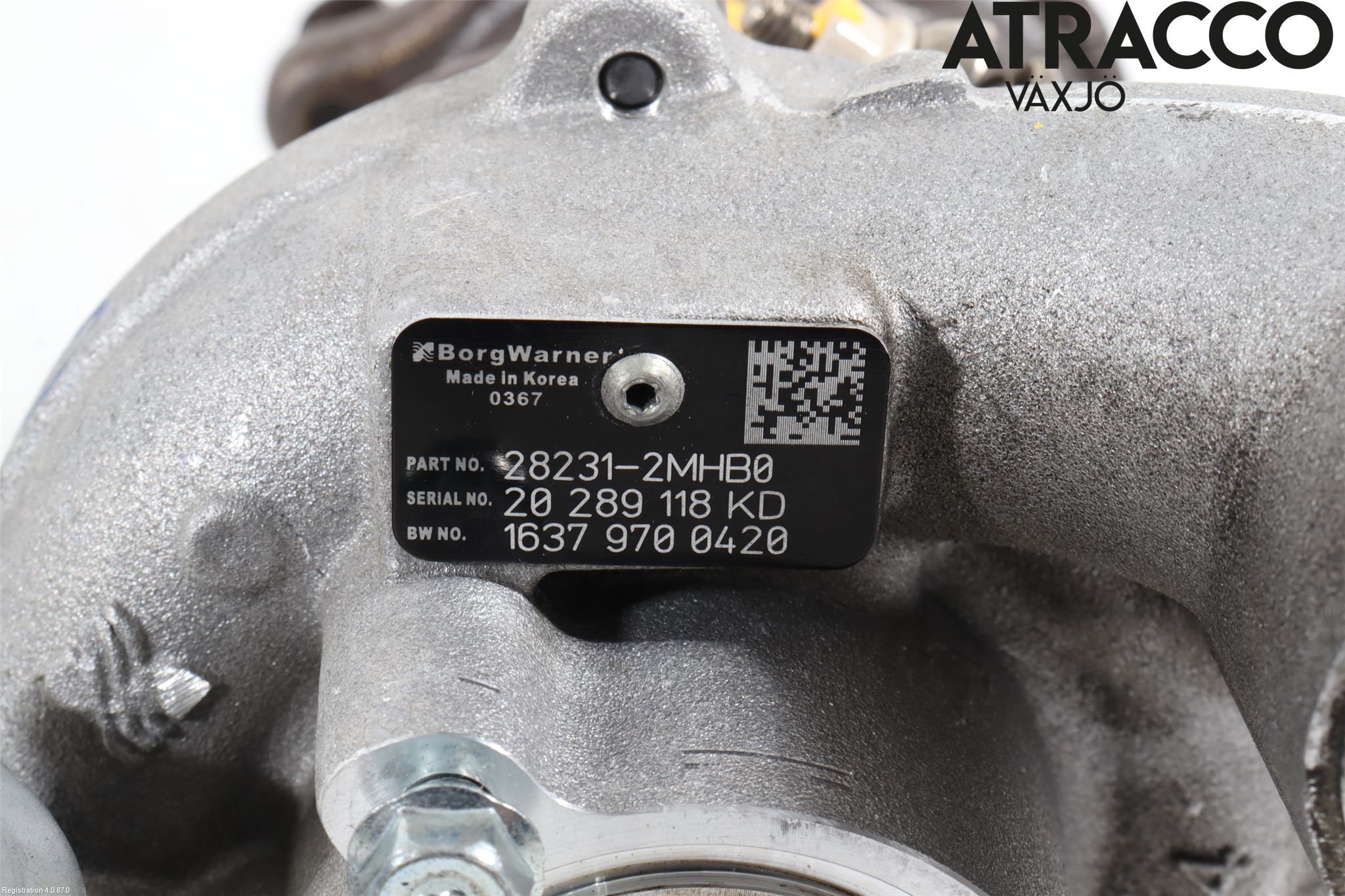 Hyundai TUCSON 05- Turboaggregat