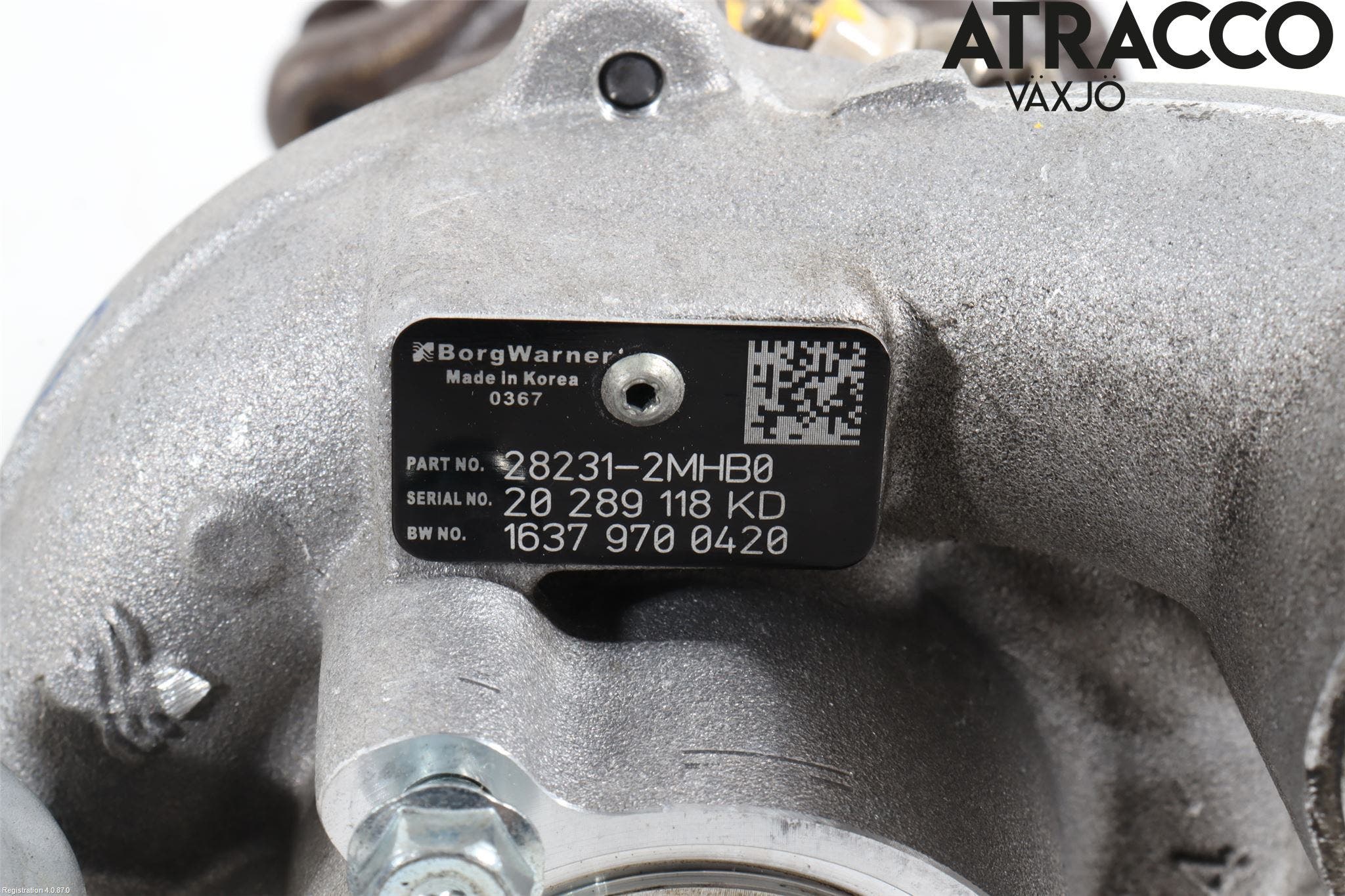 Hyundai TUCSON 05- Turboaggregat