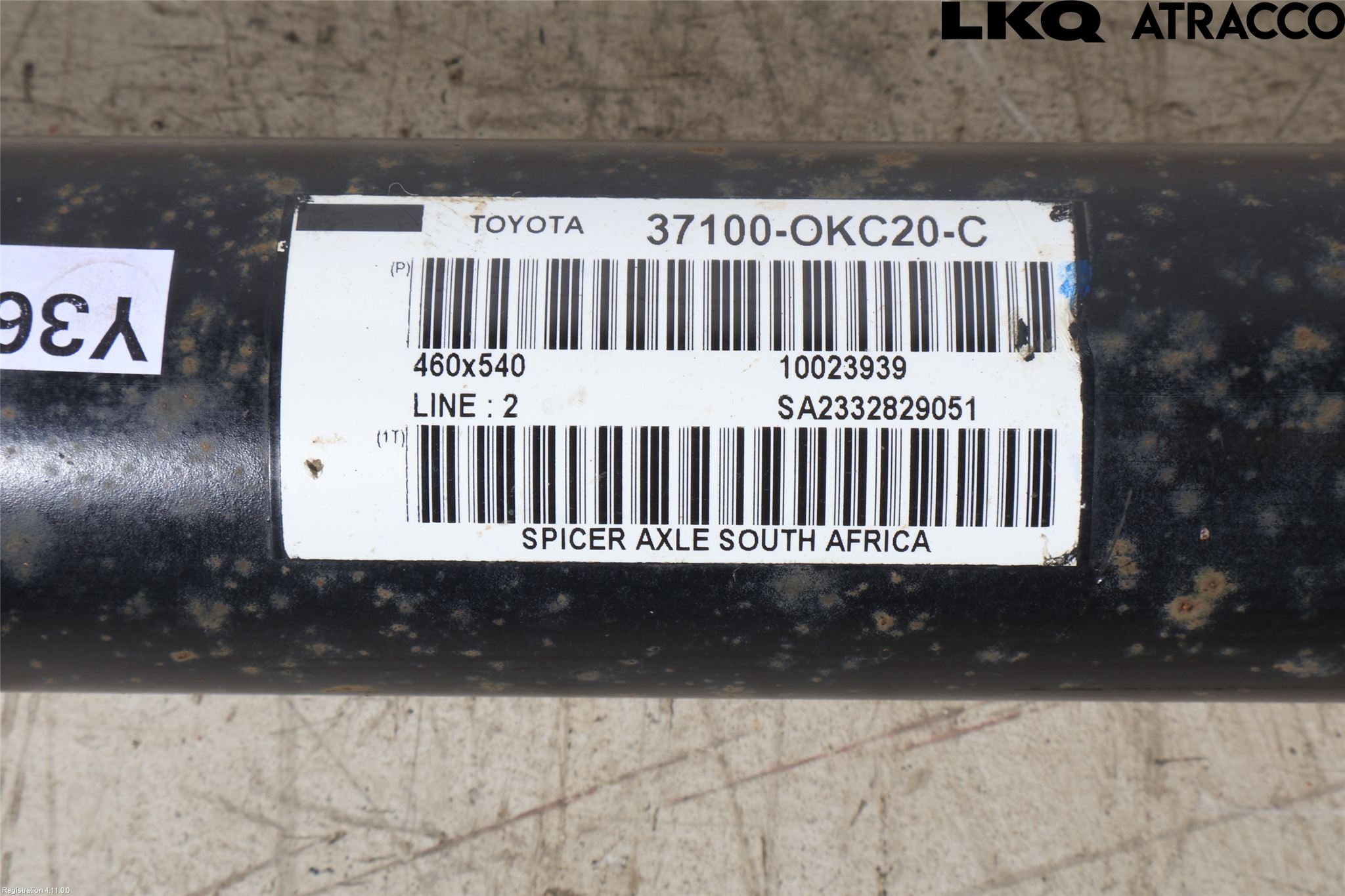 Toyota HILUX 16- Mellanaxel Komp