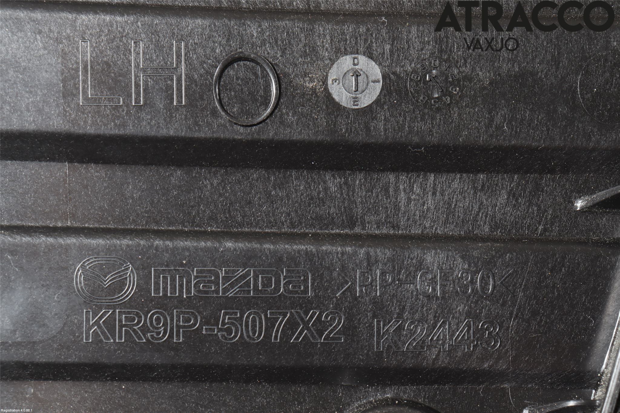 Mazda CX-60 22- Torpedplåt-Torpedplast