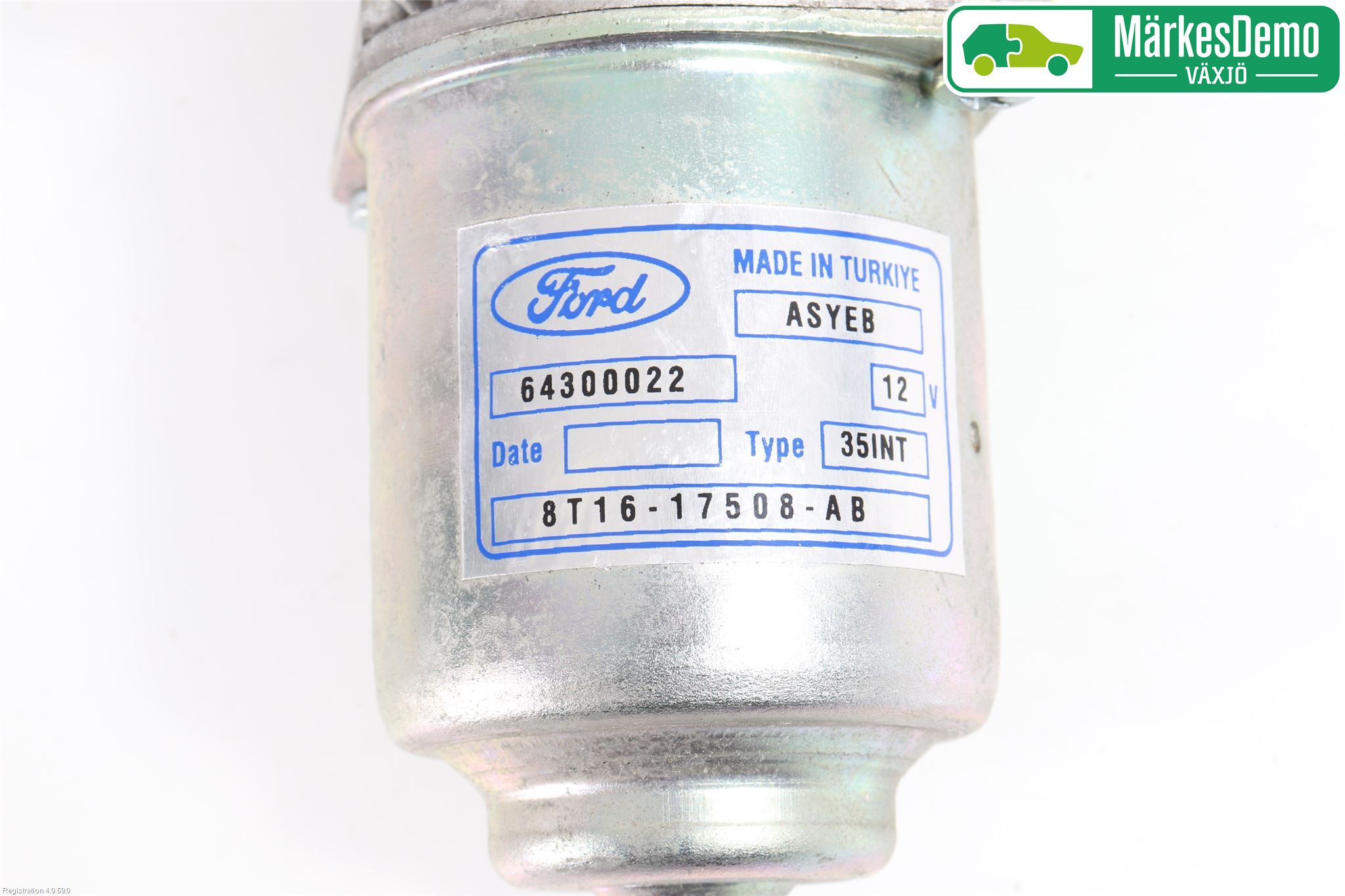 Ford TRANSIT CONNECT 09-13 Torkarmotor Vindruta