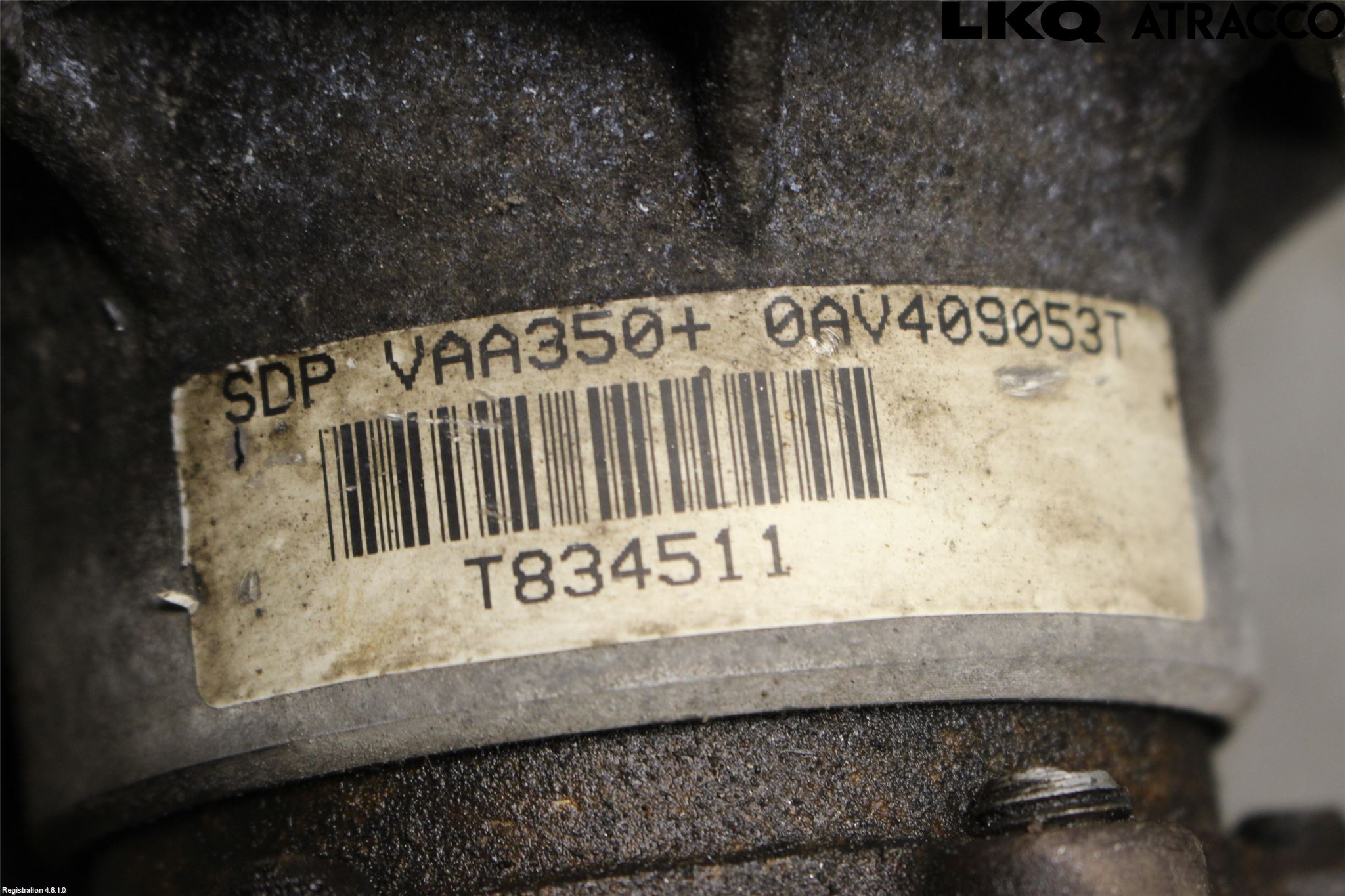 Volkswagen VW PASSAT 11-14 Växel Fördelningslåda