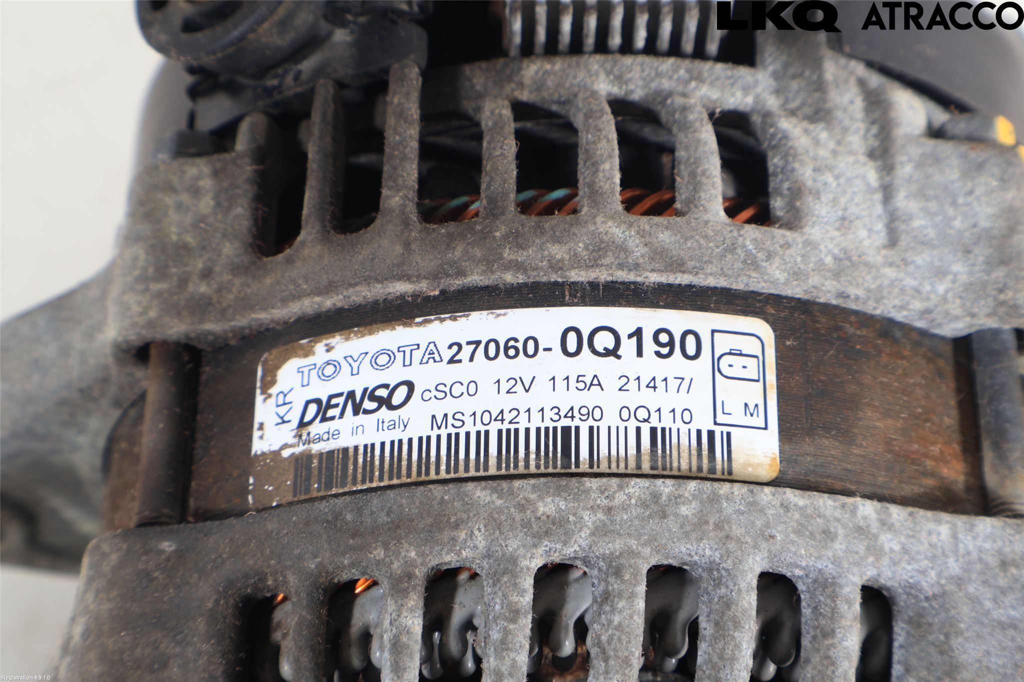 Toyota AYGO 15-21 Generator