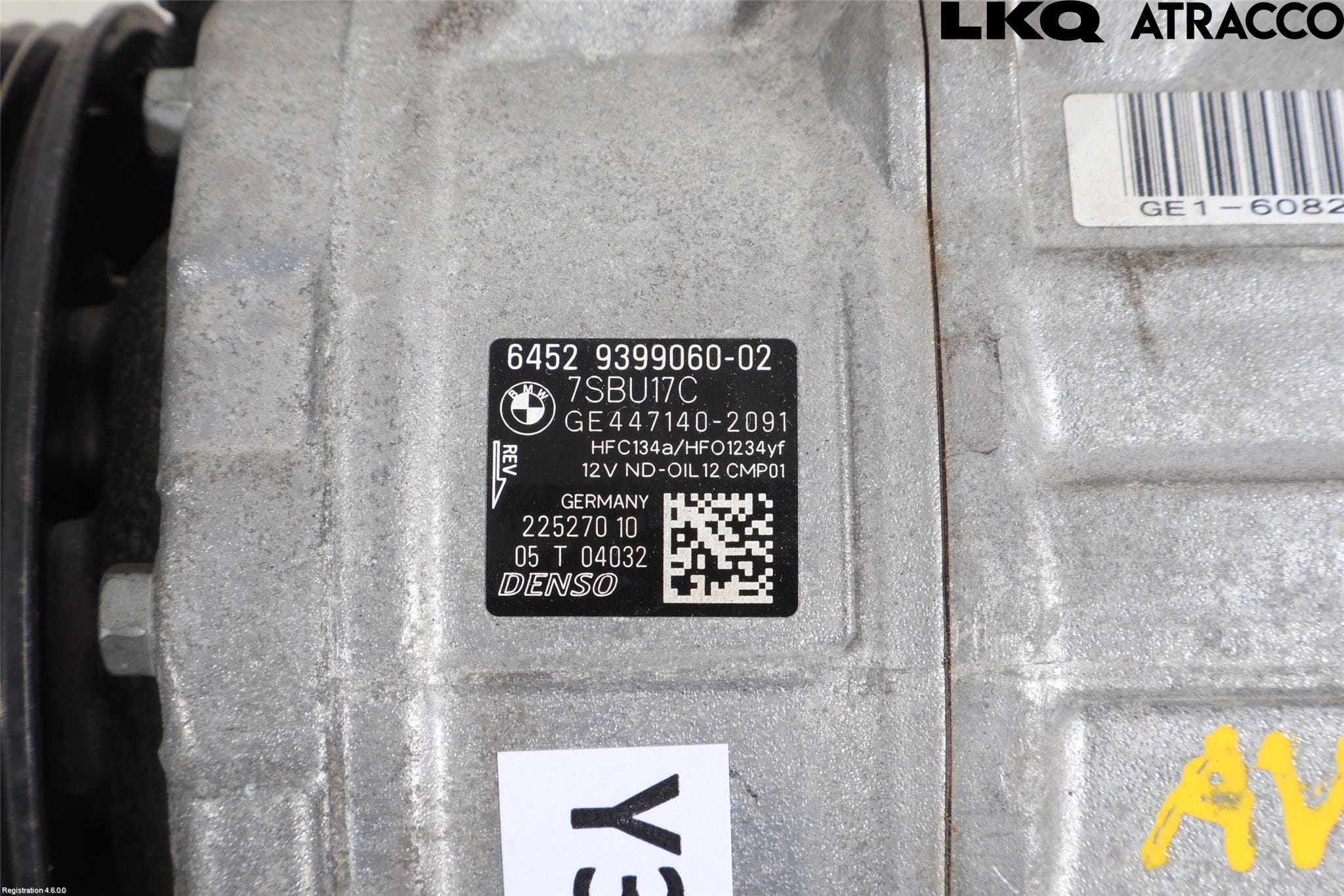 BMW 5 F10/F11/F18 09-17 Ac Kompressor