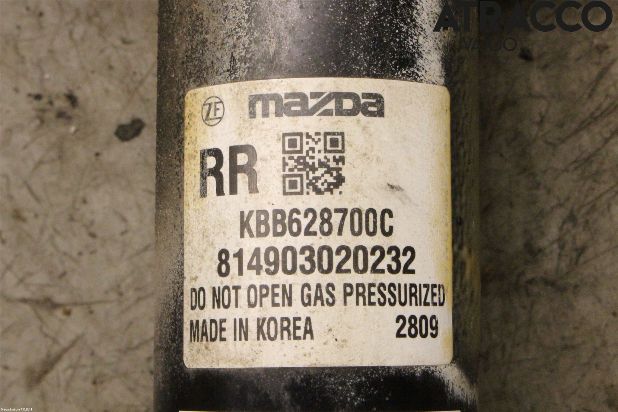 Mazda CX-60 22- Fjäderben Bak Vänster