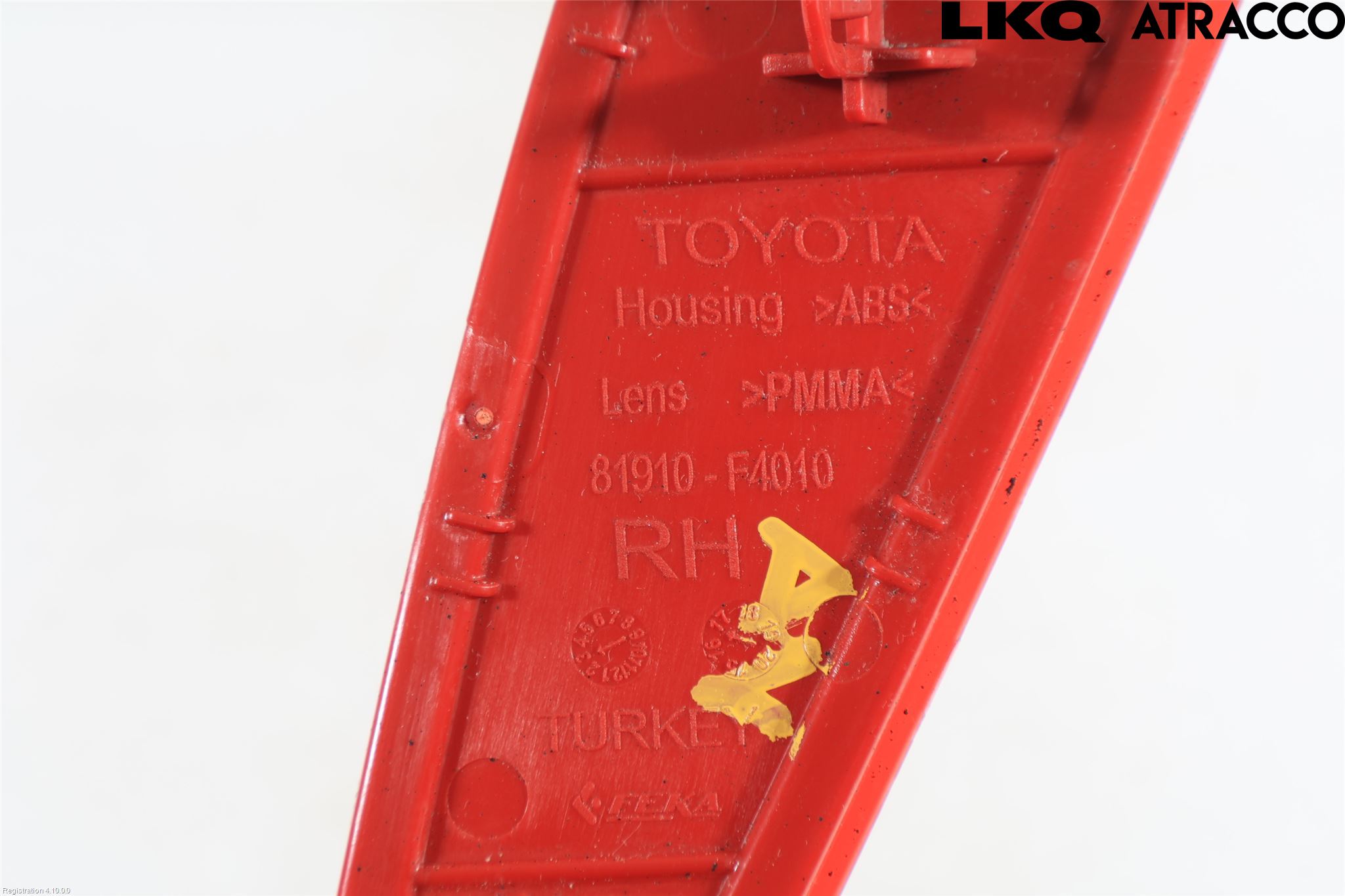 Toyota C-HR 16-23 Dimljus/Reflex Bak
