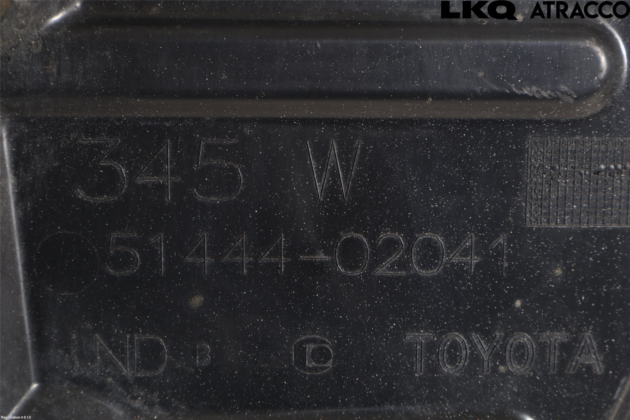 Toyota AVENSIS 09-15 Hasplåt Plåt-Plast