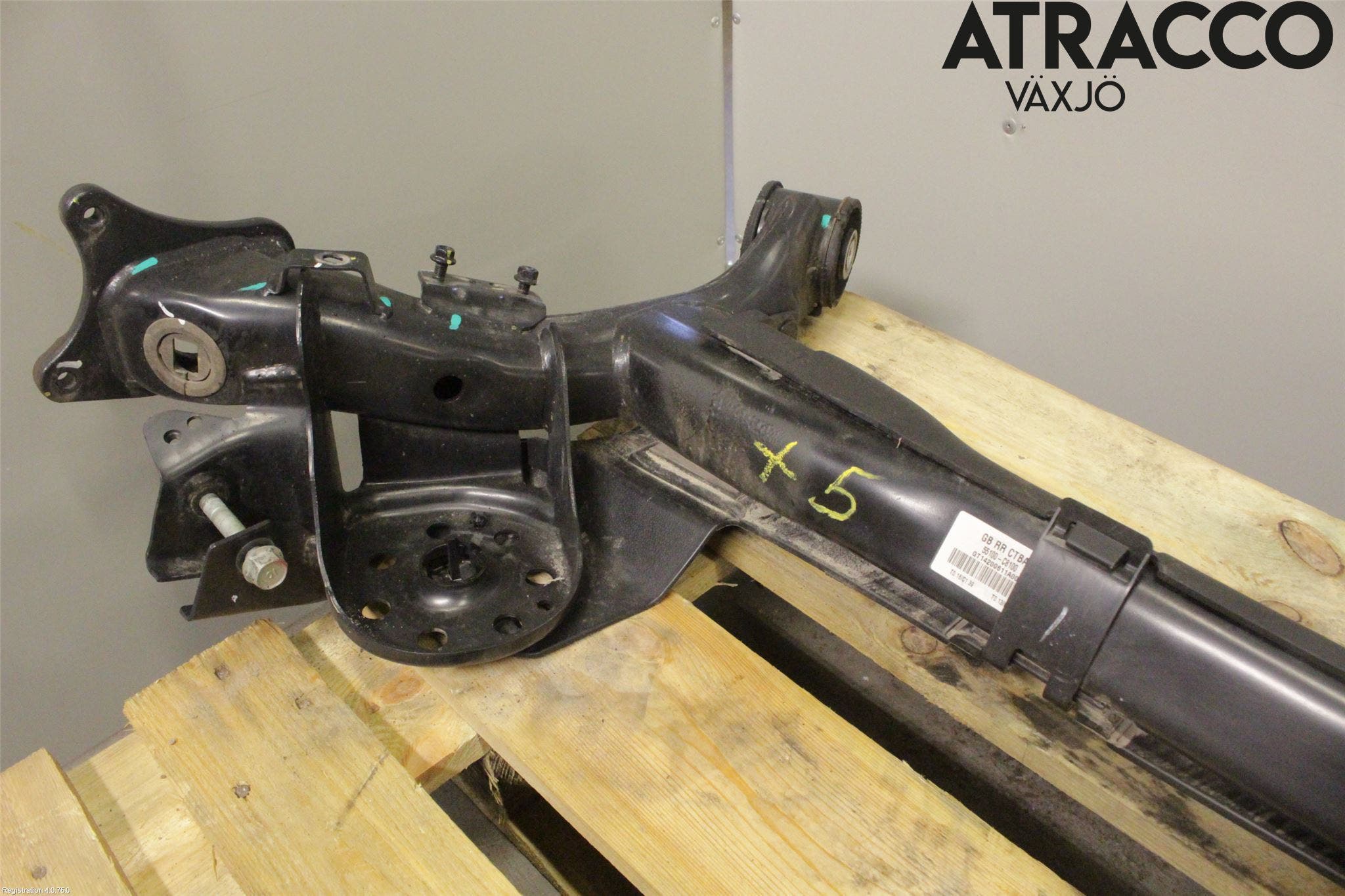 Hyundai i20 GB 15-20 Bakaxelbalk