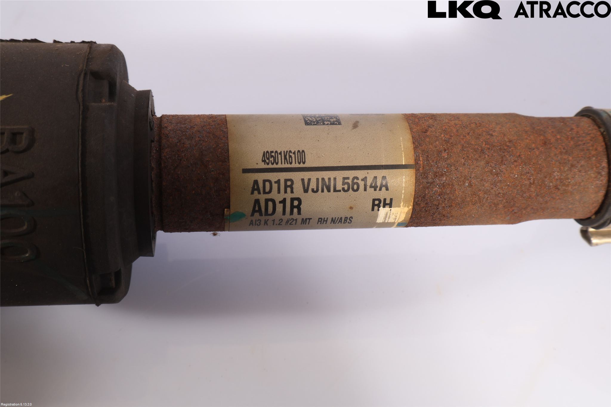 Hyundai i10 LA 20- Drivaxel Fram Höger