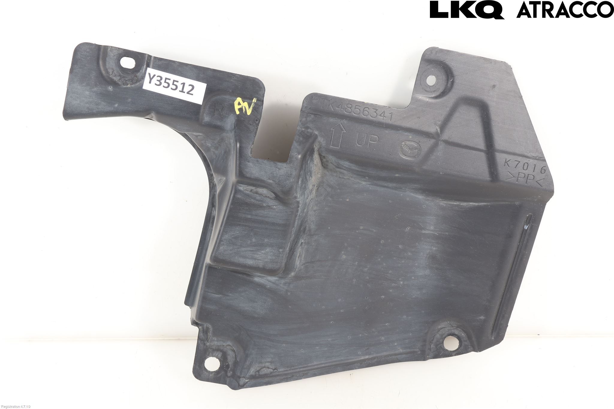 Mazda 6 13- Hasplåt Plåt-Plast