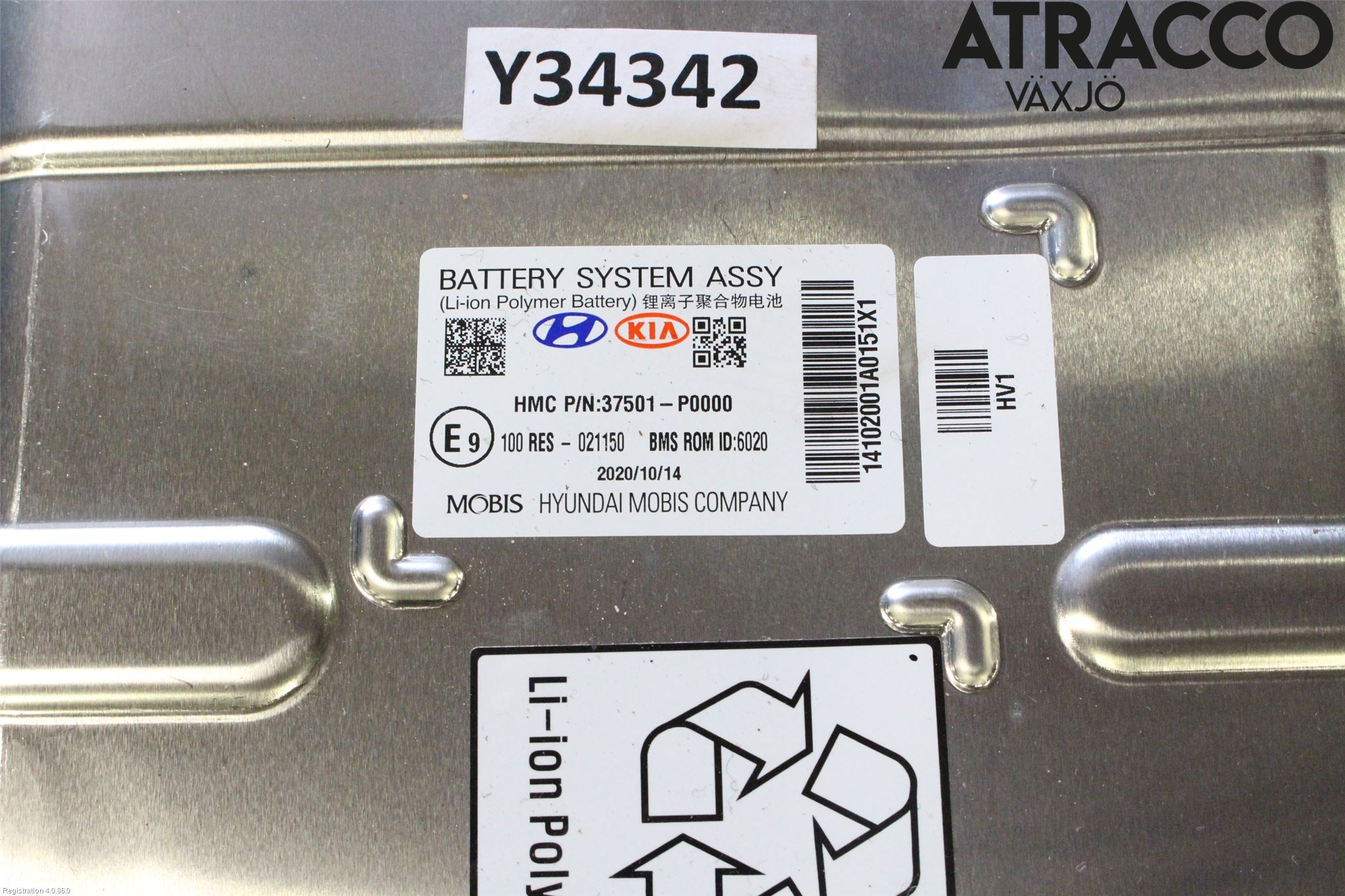 Hyundai TUCSON 05- Batteri Högspänning