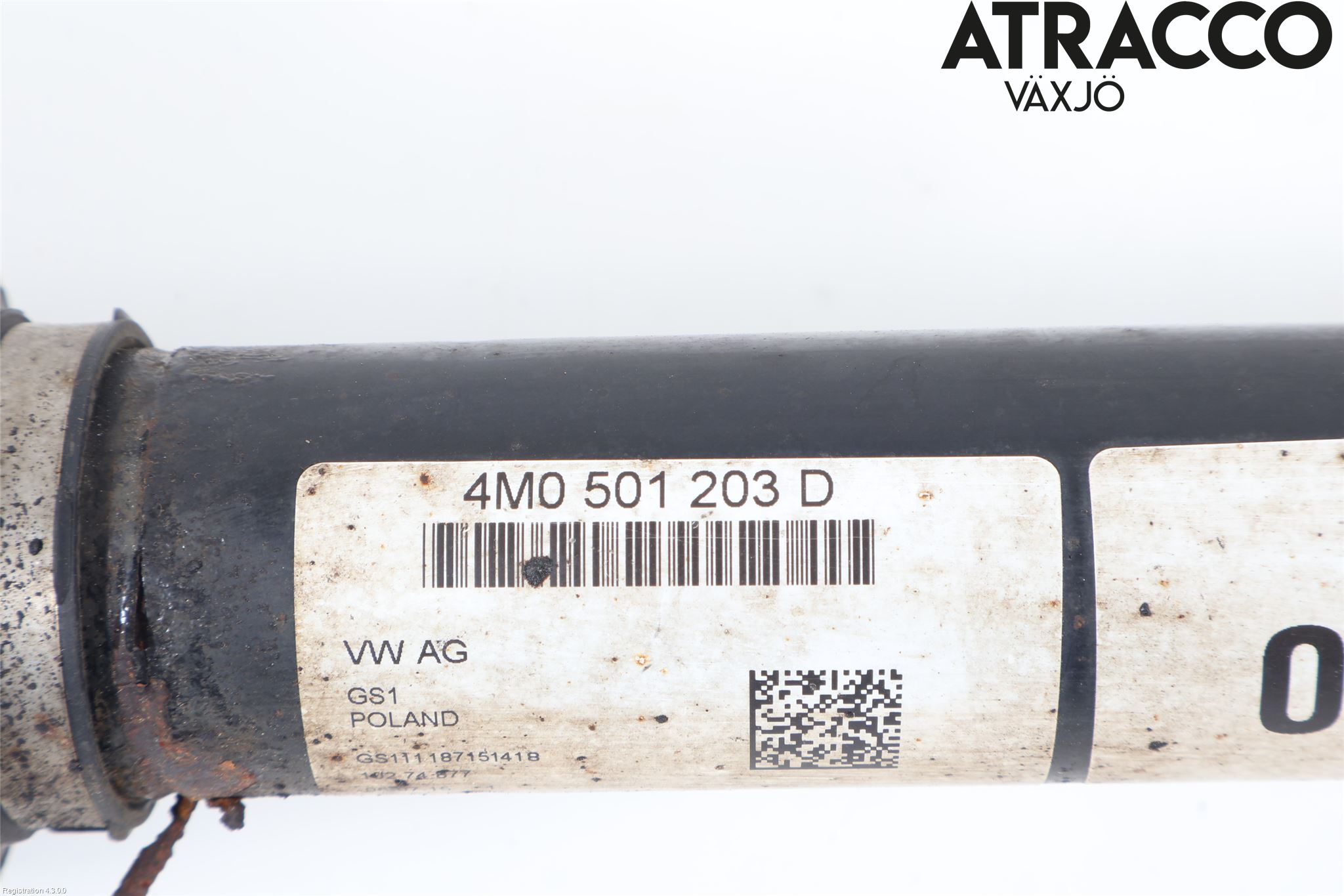 Audi Q7/SQ7 Drivaxel Bak Höger