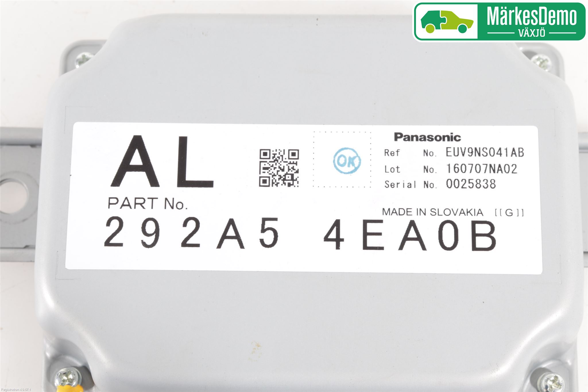 Nissan QASHQAI 14-17 Styrenhet Övrigt