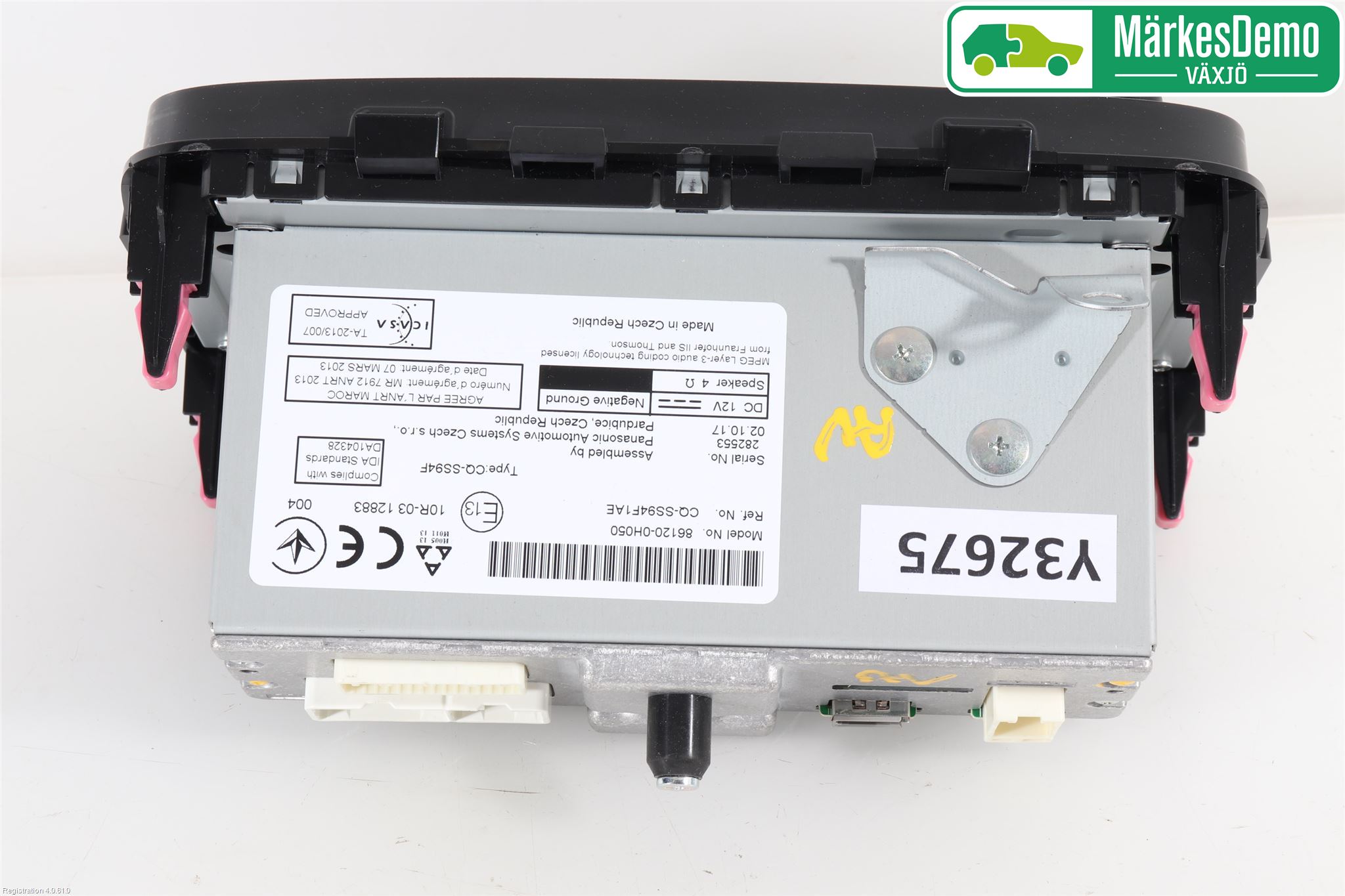 Toyota AYGO 15-21 Cd Radio - Multimediapanel